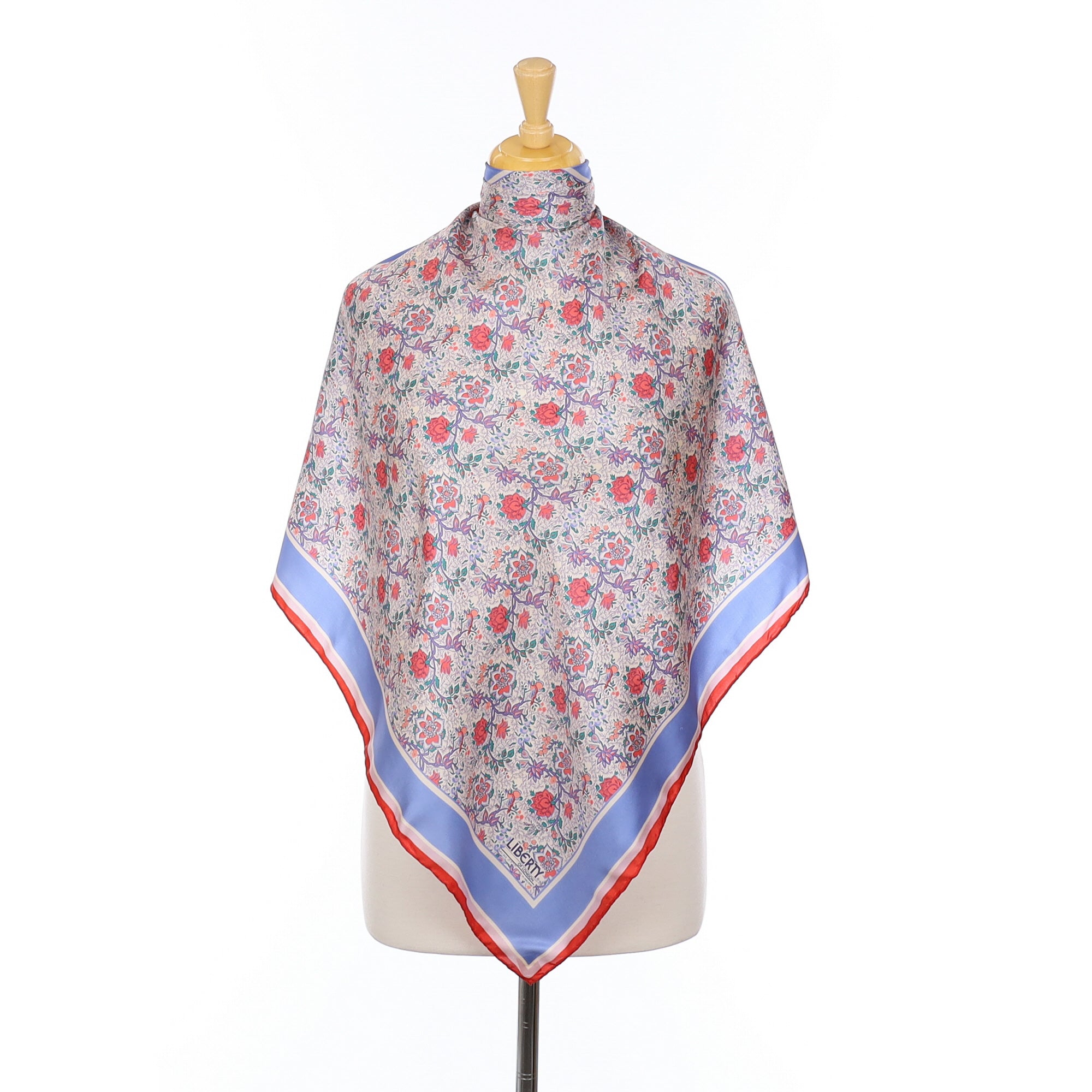 Liberty Floral Vintage Silk Scarf