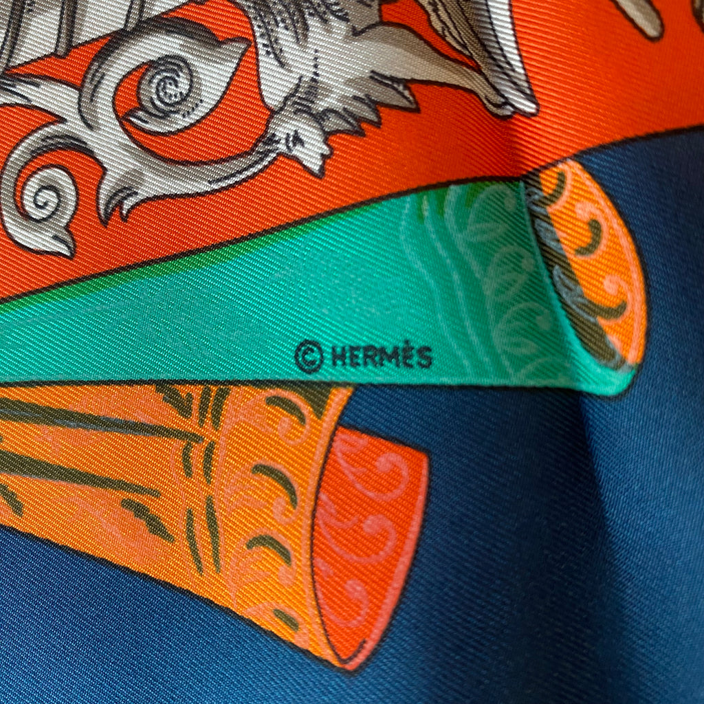 Hermès L’atlantide Silk Scarf