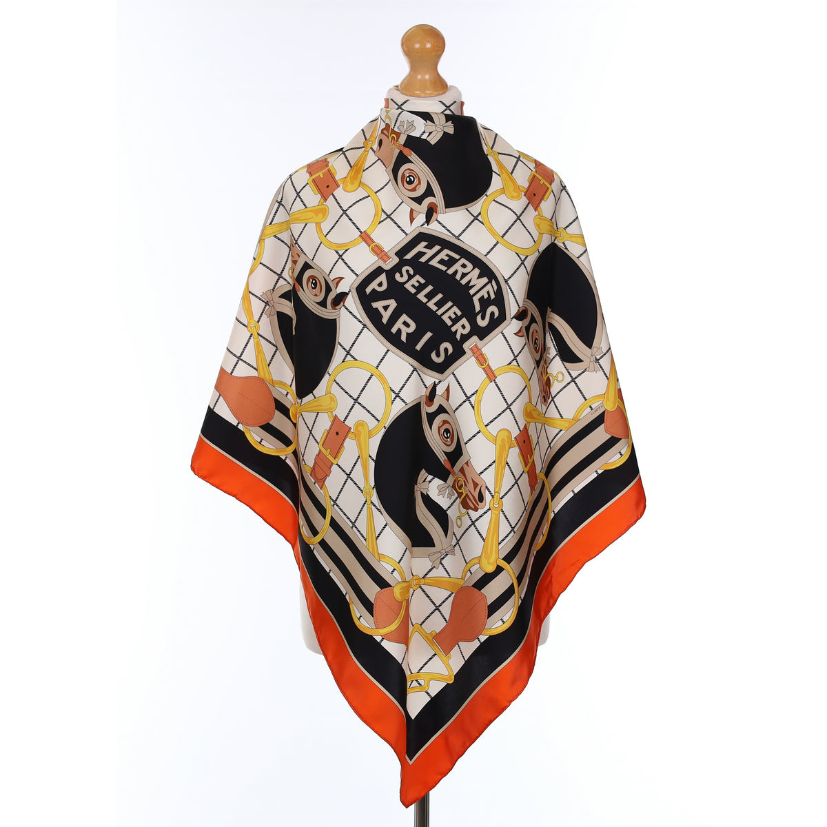 Hermès Tatersale Silk Scarf