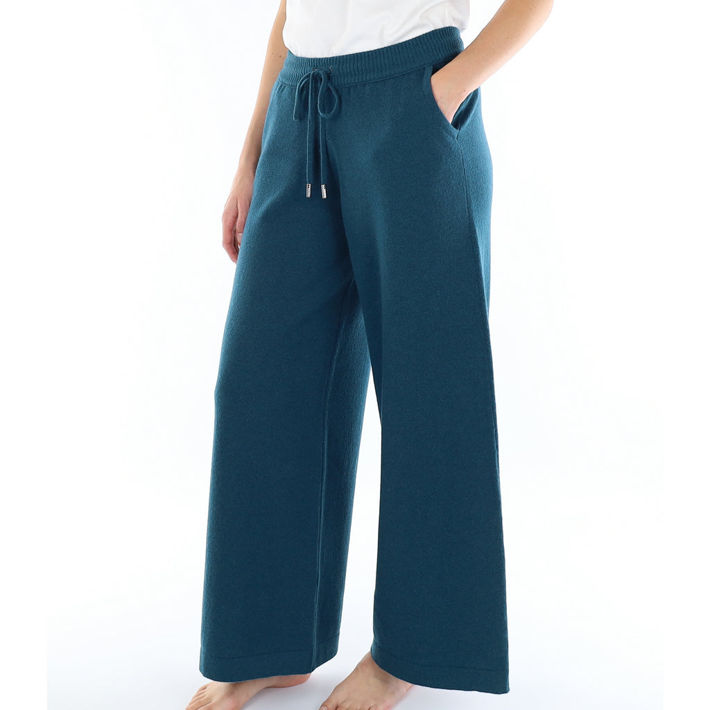 Brand New Scottish Forest Green Cashmere Lounge Pants Small