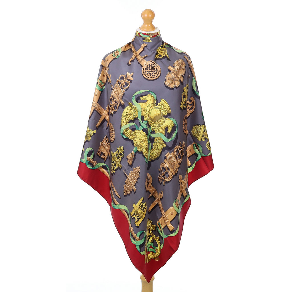 Hermès Ferronnerie Silk Scarf