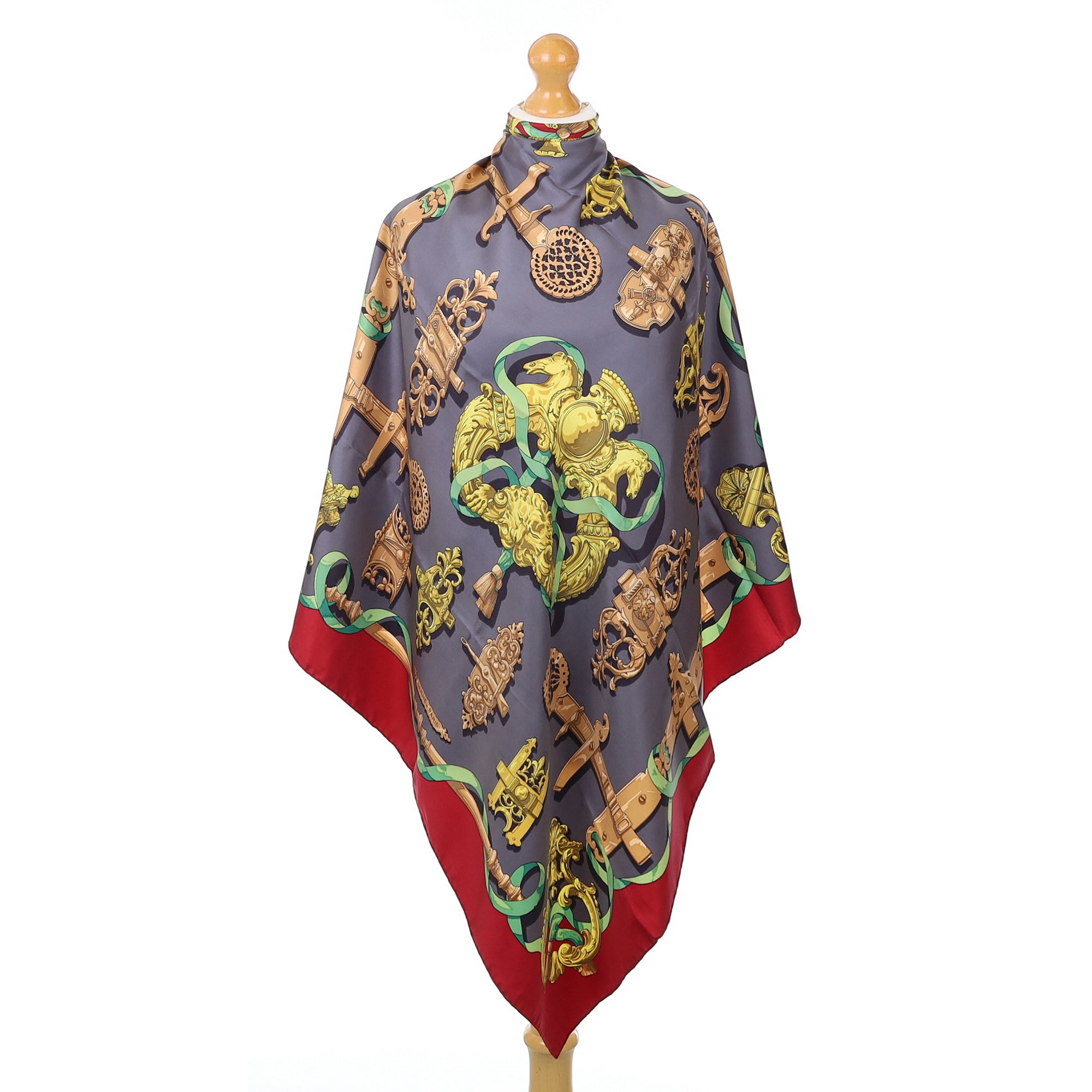 Hermès Ferronnerie Silk Scarf