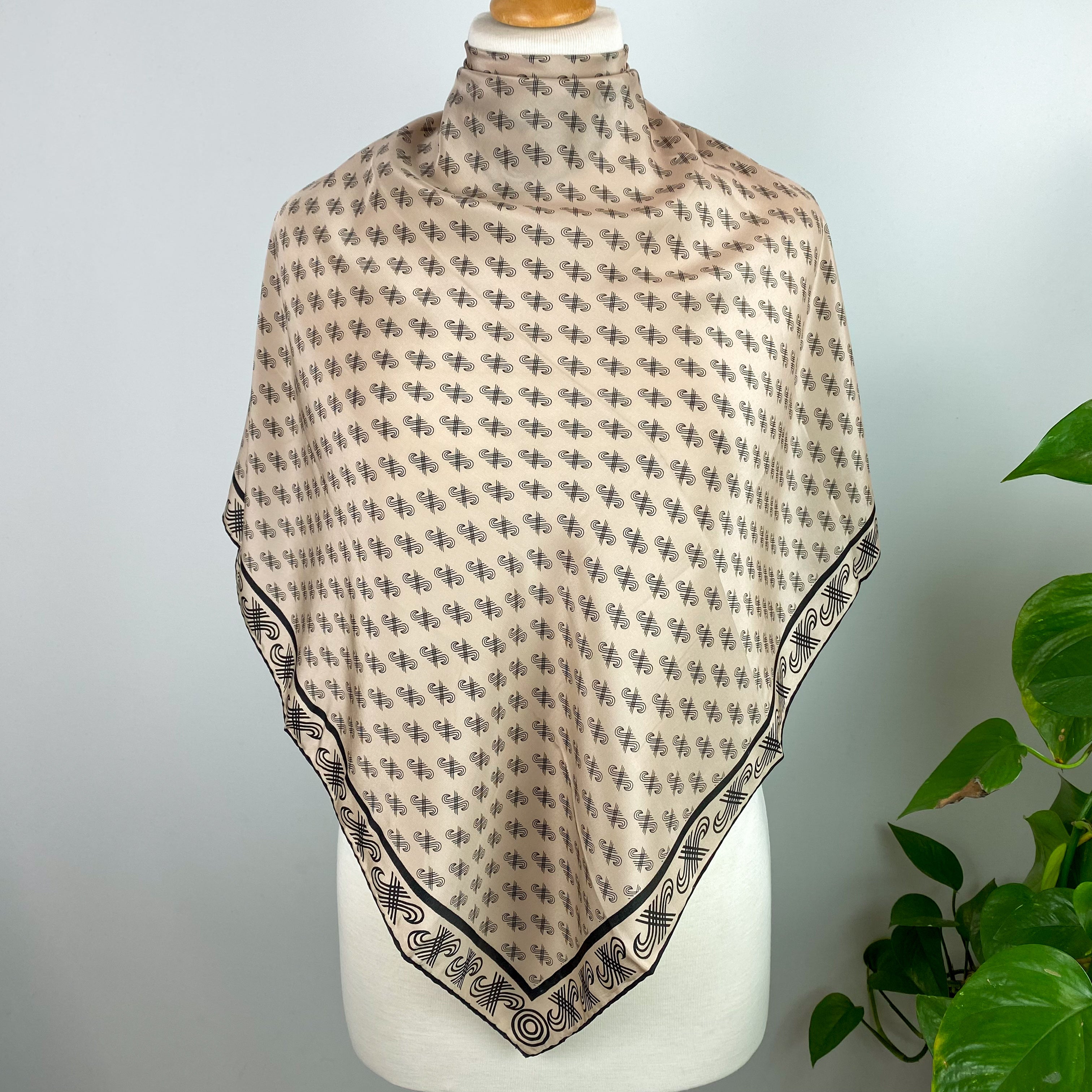 1970’s Jaeger Vintage Silk Scarf