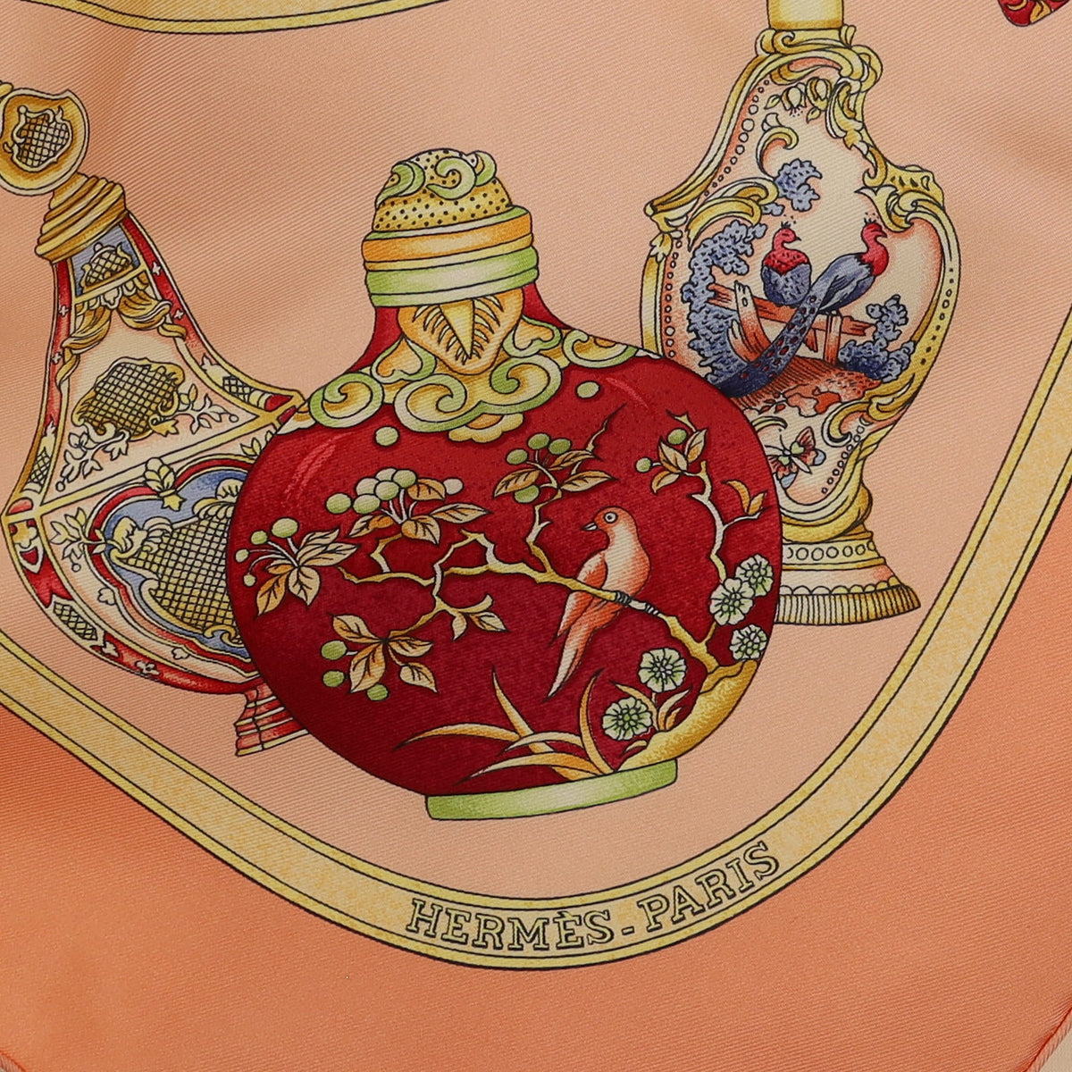 Hermès Qu’importe Le Flacon Silk Scarf