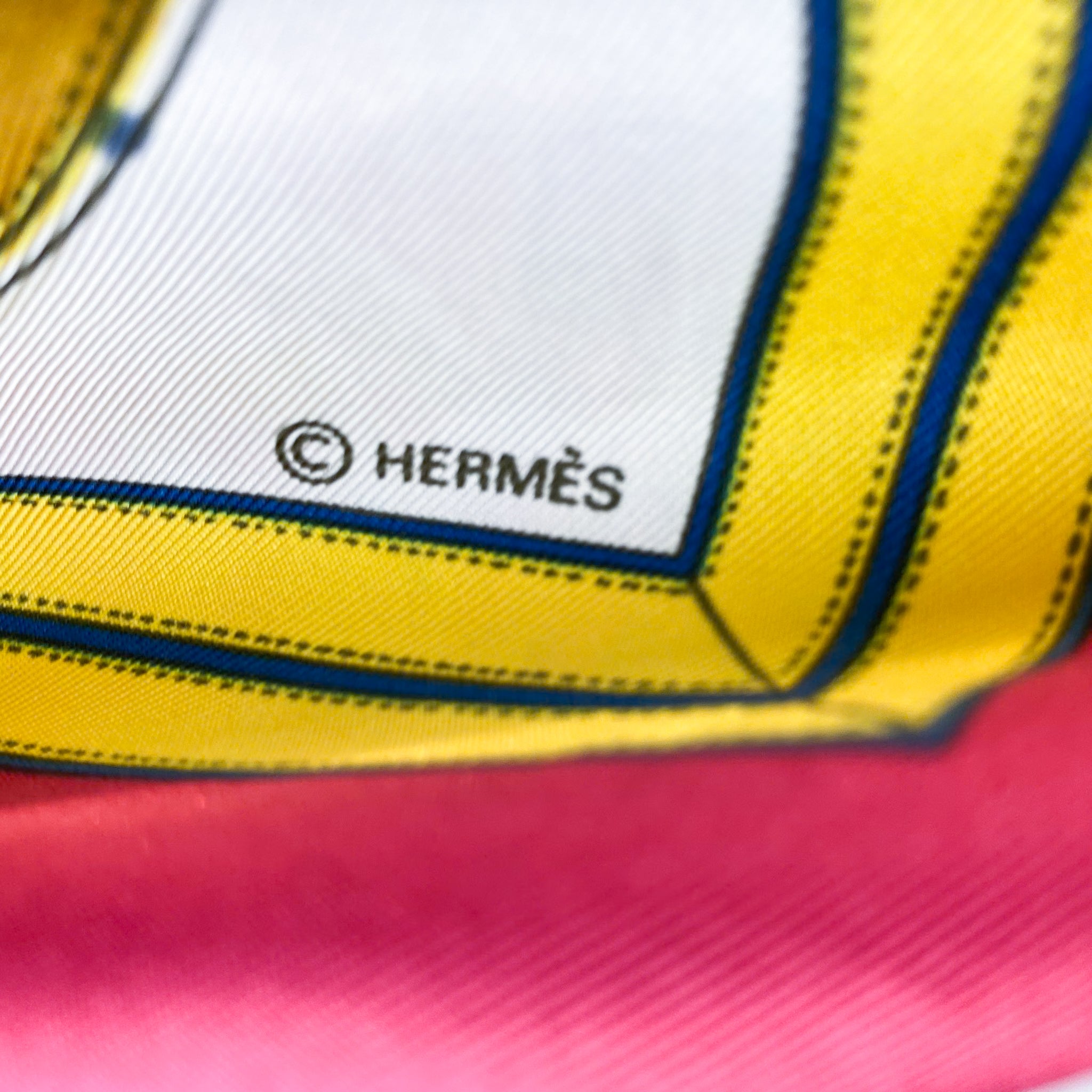 Boxed Hermes Grande Tenue Vintage Silk Scarf