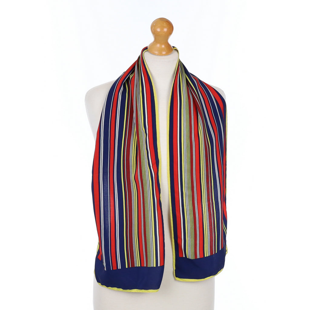 Liberty Striped Vintage Silk Scarf