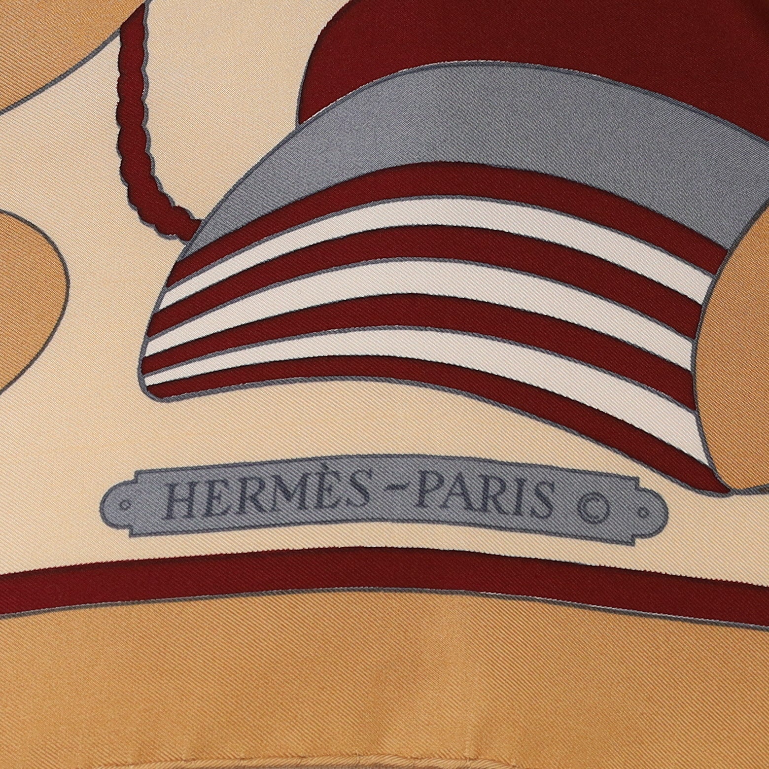 Pristine Hermès Thalassa Silk Scarf Quite Rare