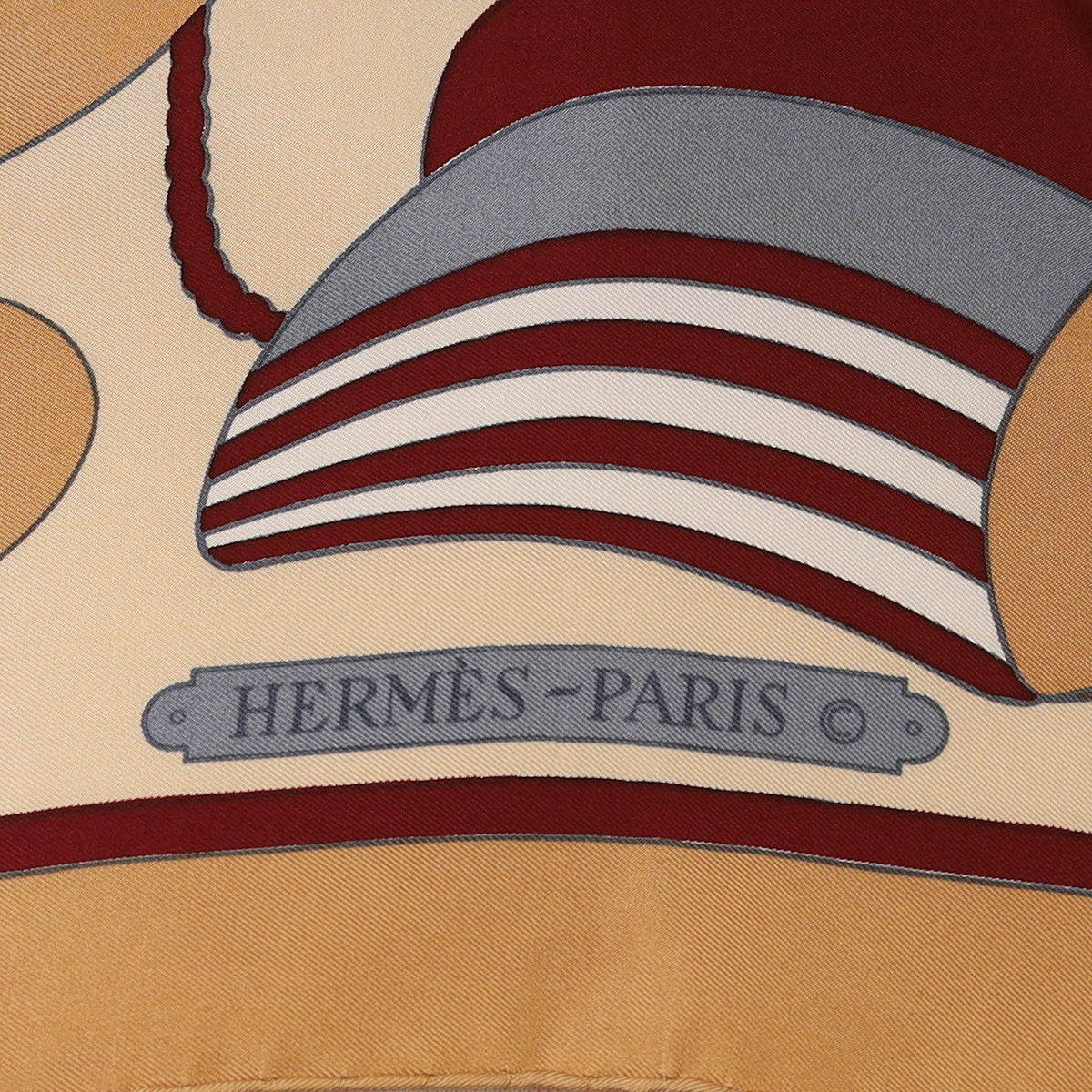 Pristine Hermès Thalassa Silk Scarf Quite Rare