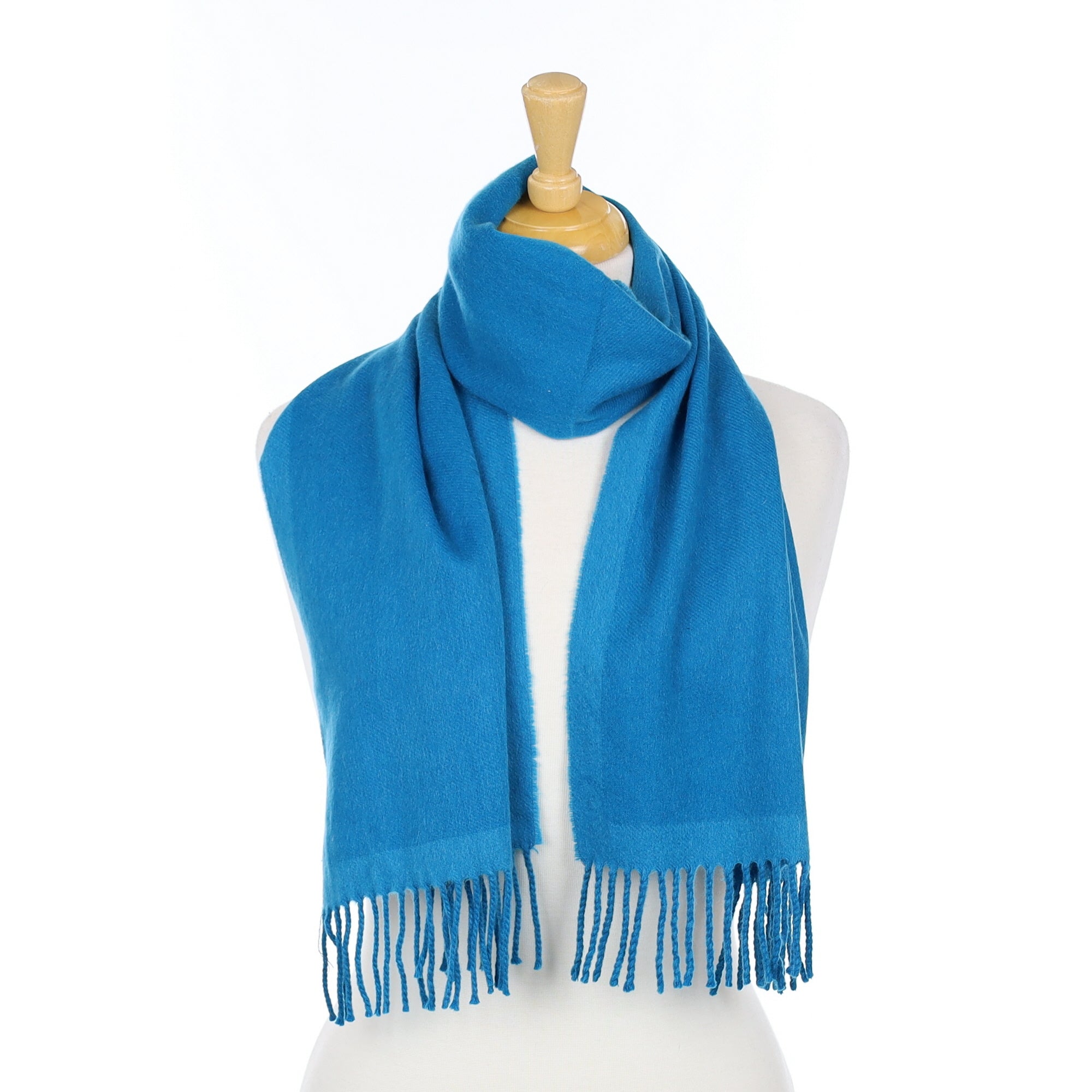 Turquoise Blue Woven Scarf