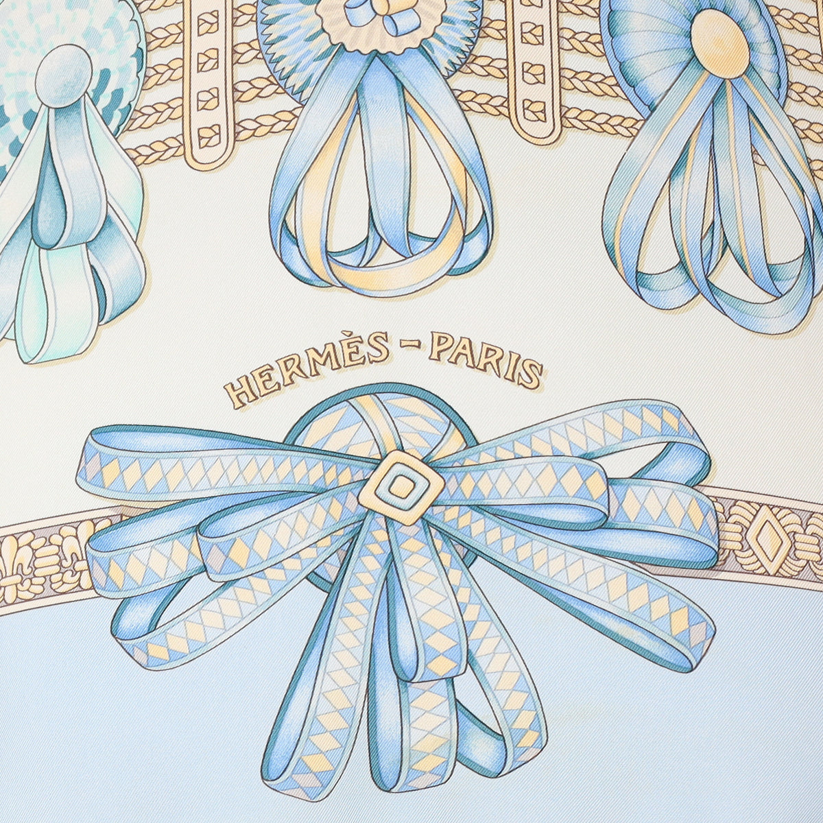Hermès Les Rubans du Cheval Silk Scarf