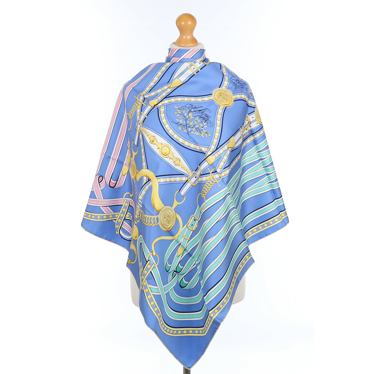 Brand New Boxed Hermès Grand Tralala Silk Scarf