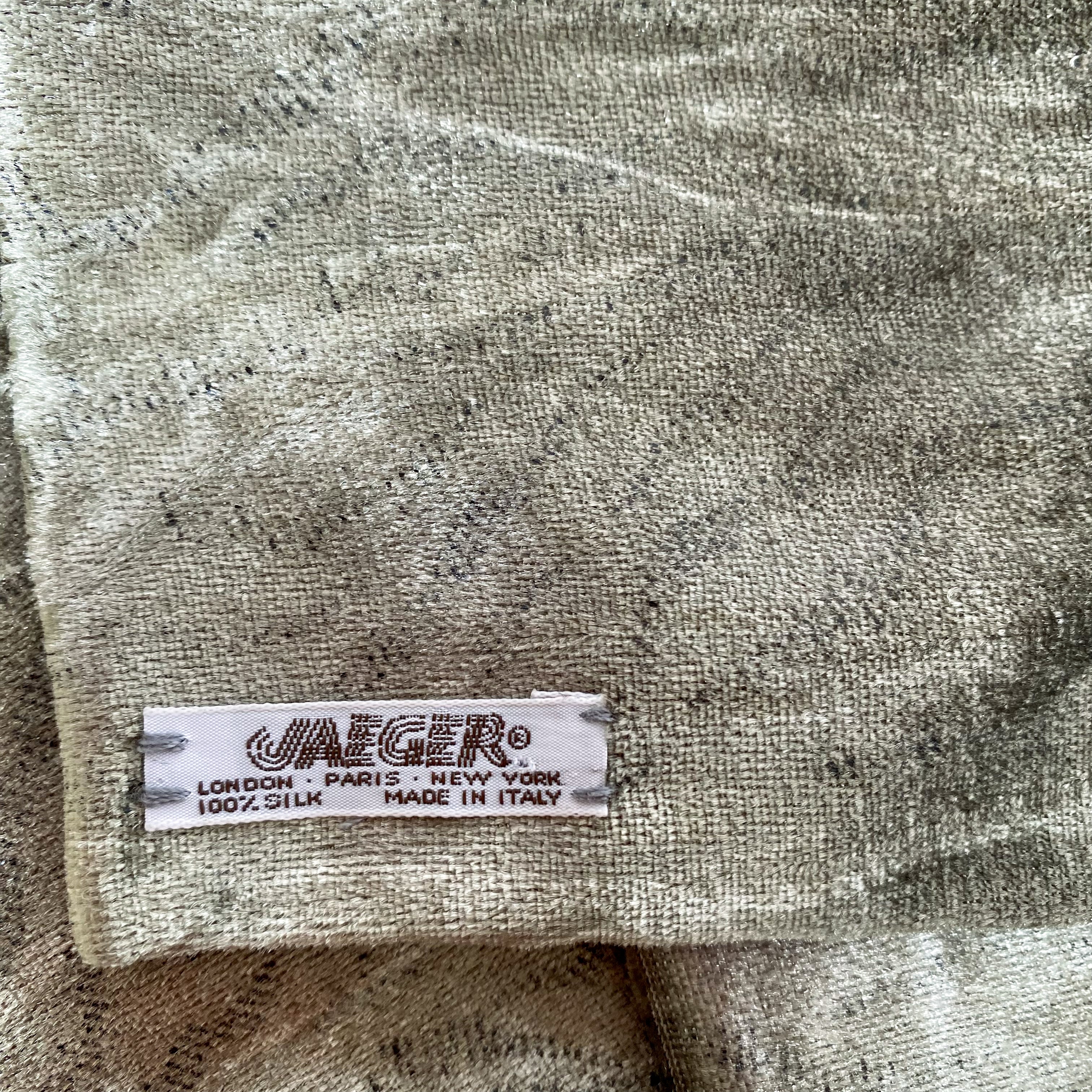 Vintage Jaeger Crushed Silk Scarf