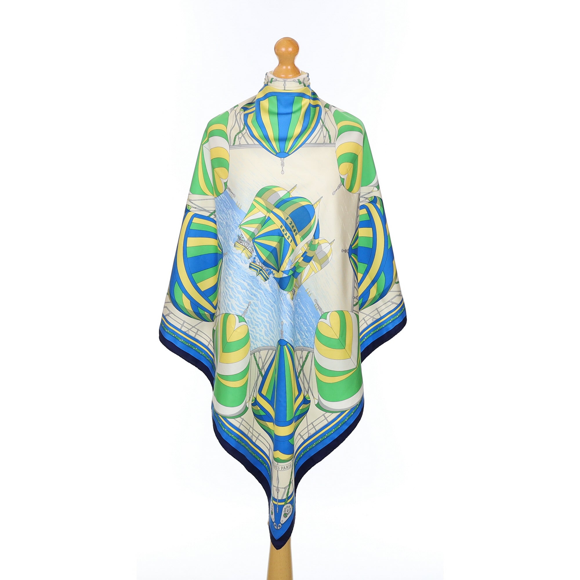 Hermès Spinnakers Silk Scarf