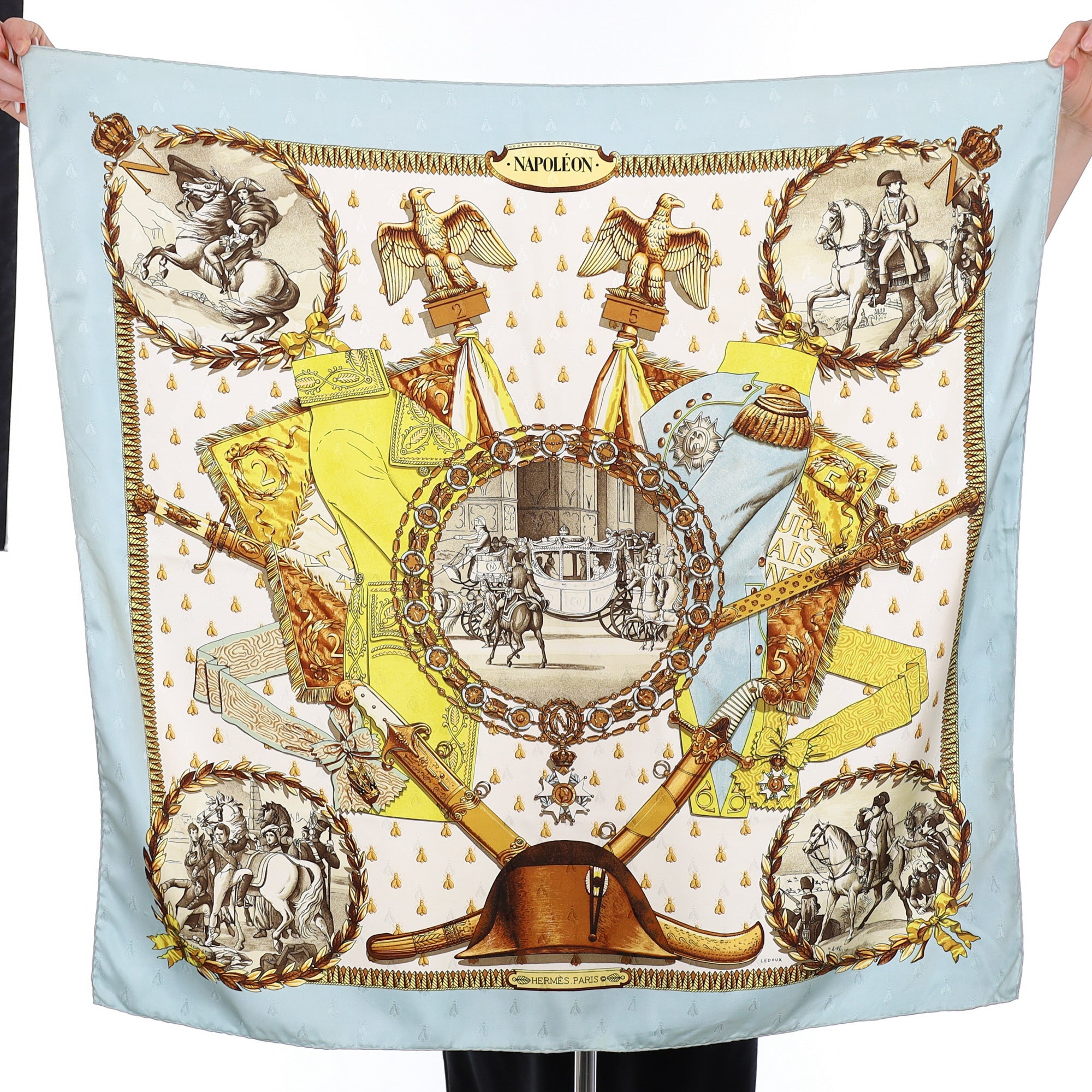 Hermès Napoléon Silk Scarf