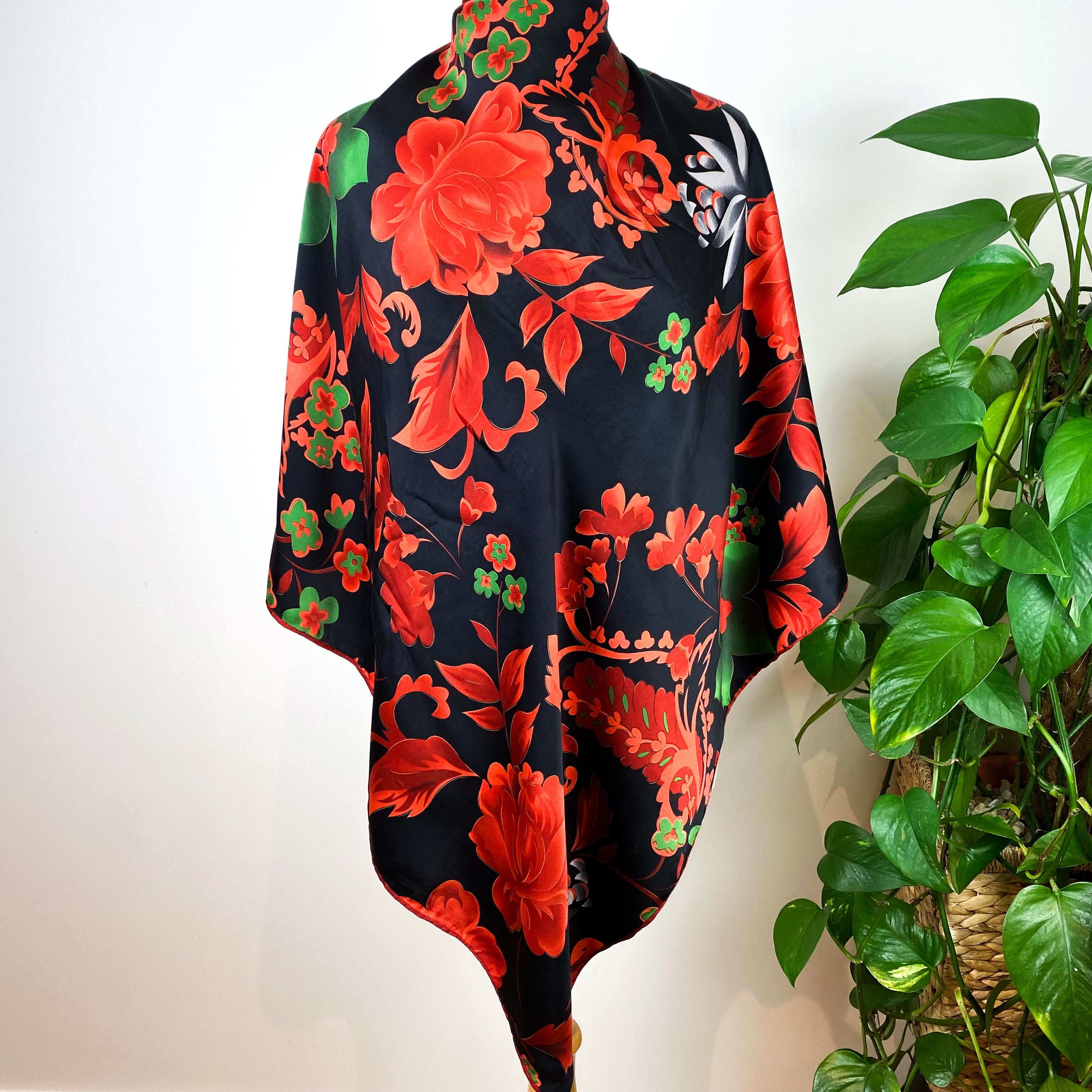 Stunning Pierre Cardin Vintage Silk Scarf