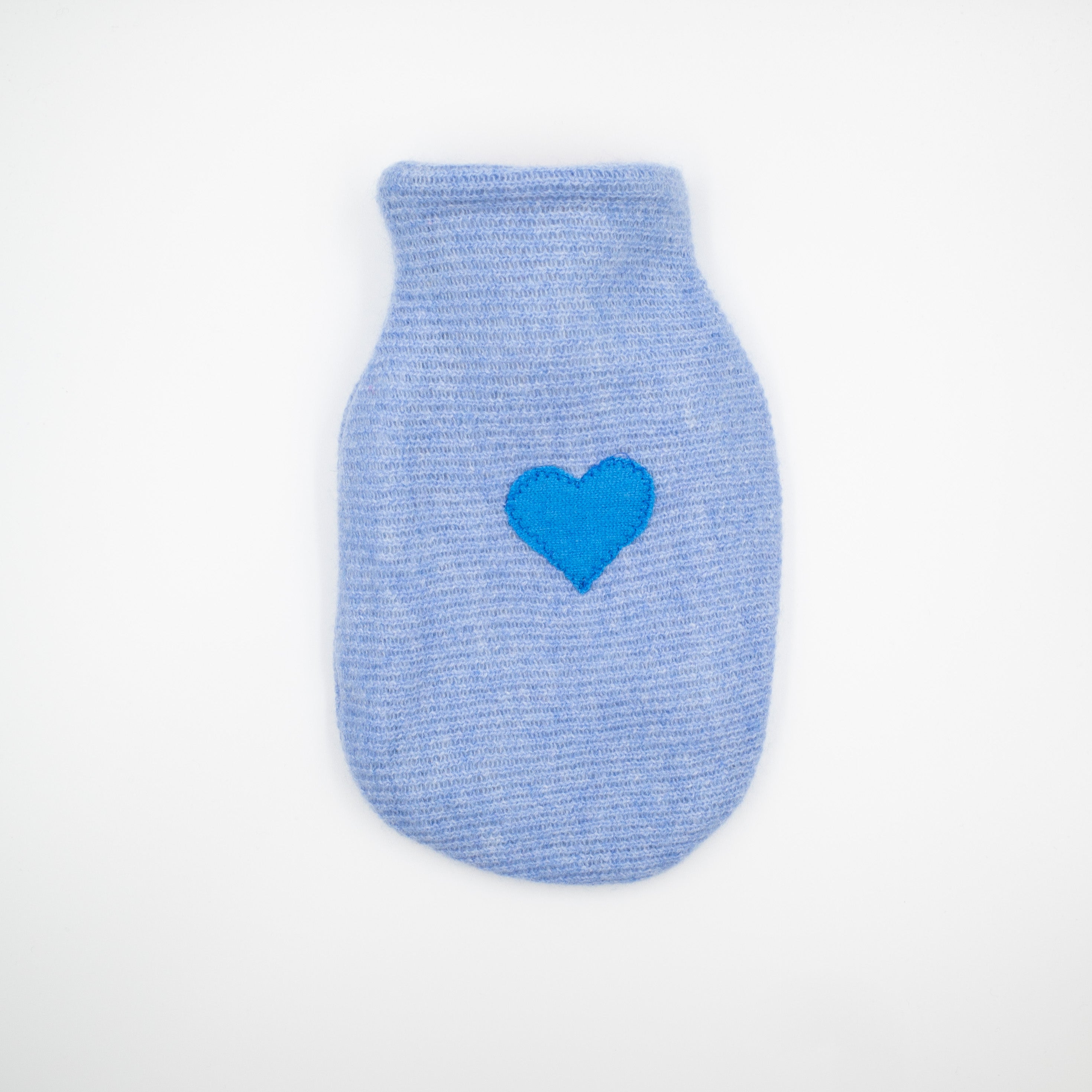 Sky Blue Cashmere Small Hot Water Bottle
