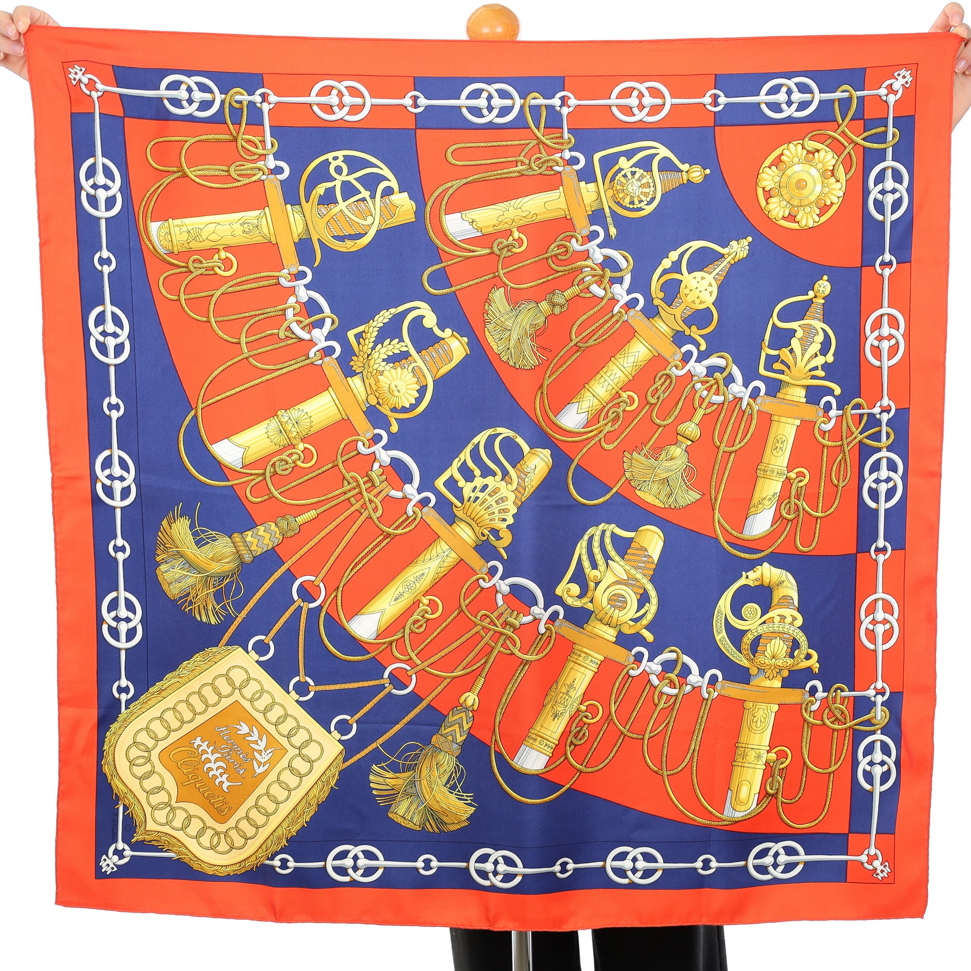 Hermès Cliquetis Silk Scarf