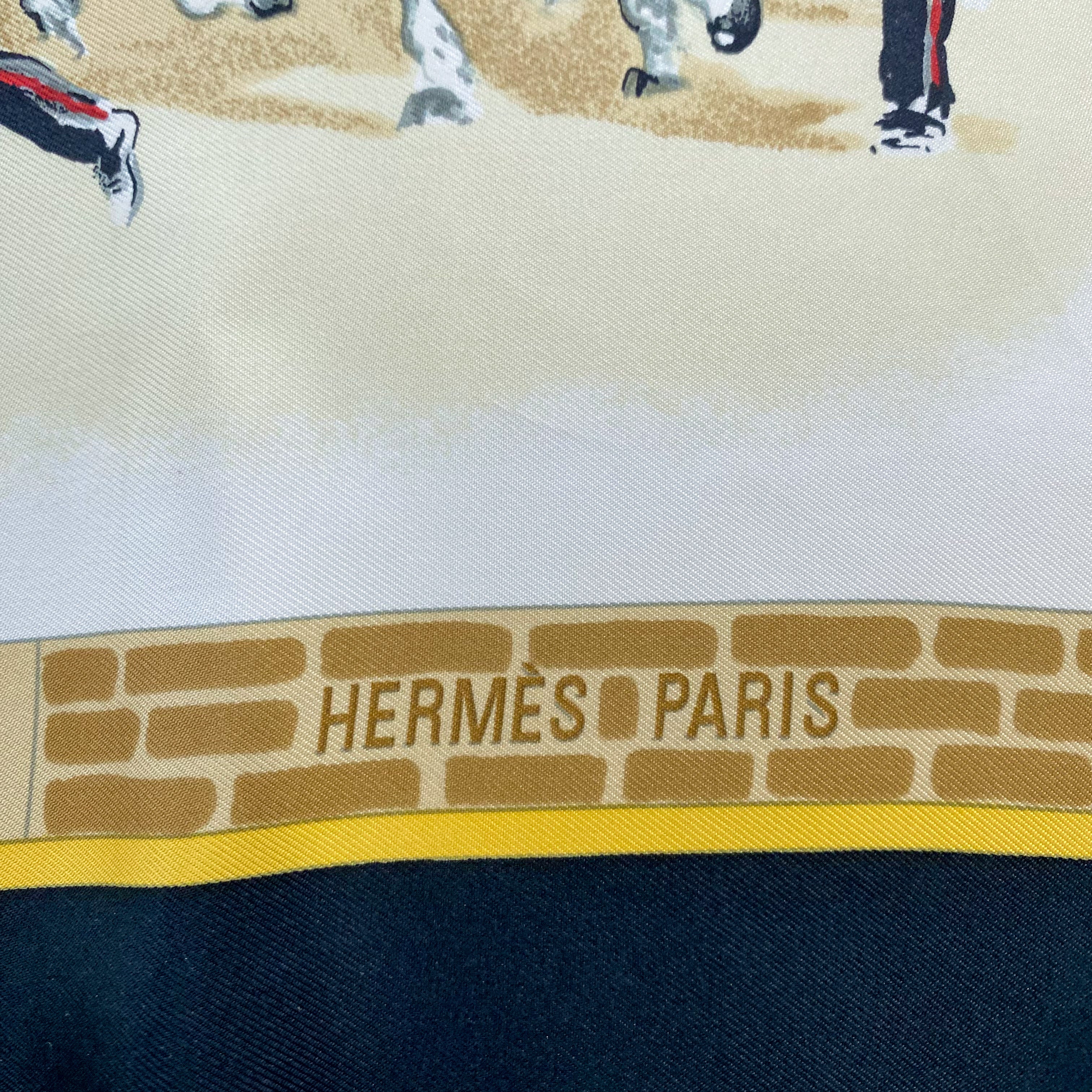Hermès Les Haras Nationaux Silk Scarf