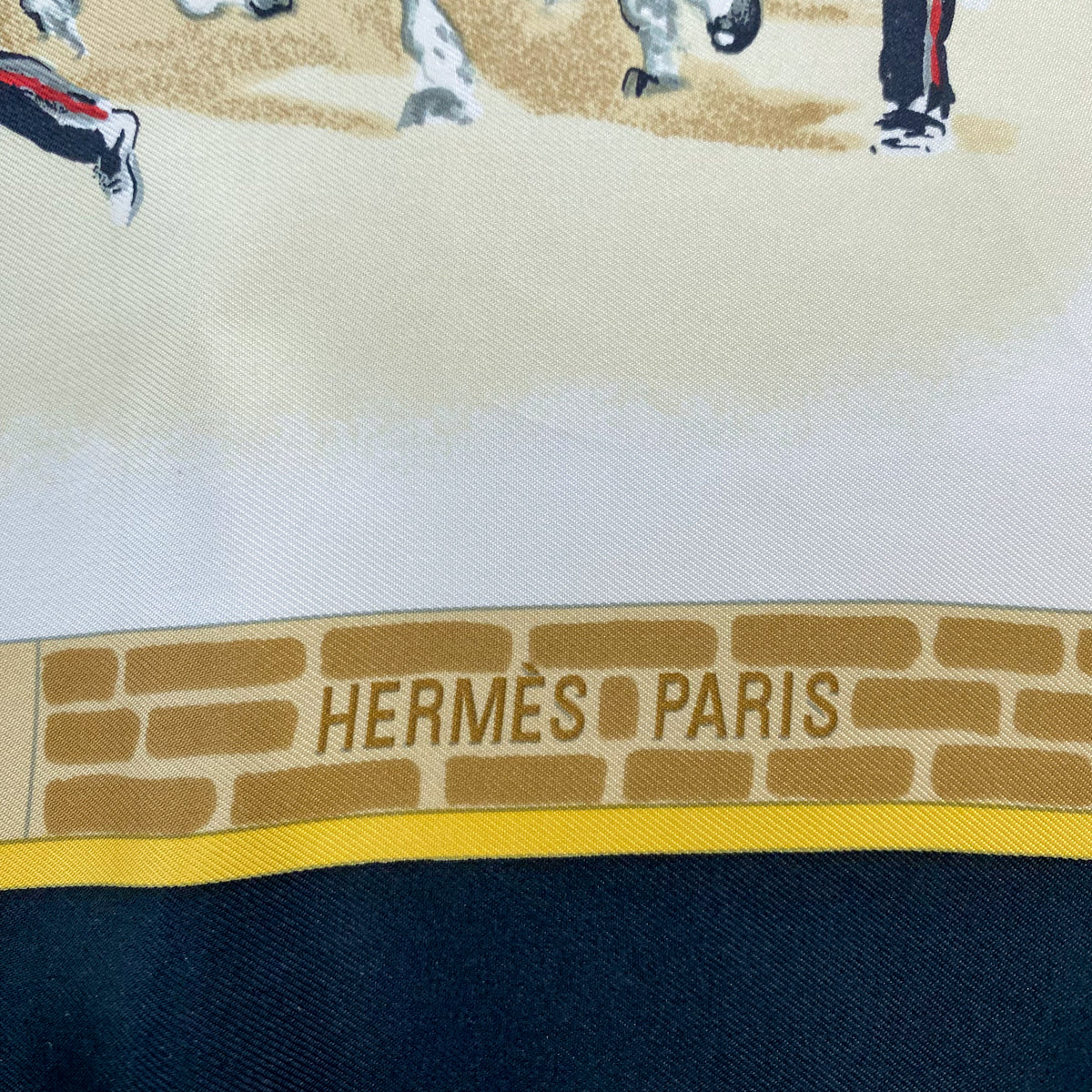 Hermès Les Haras Nationaux Silk Scarf