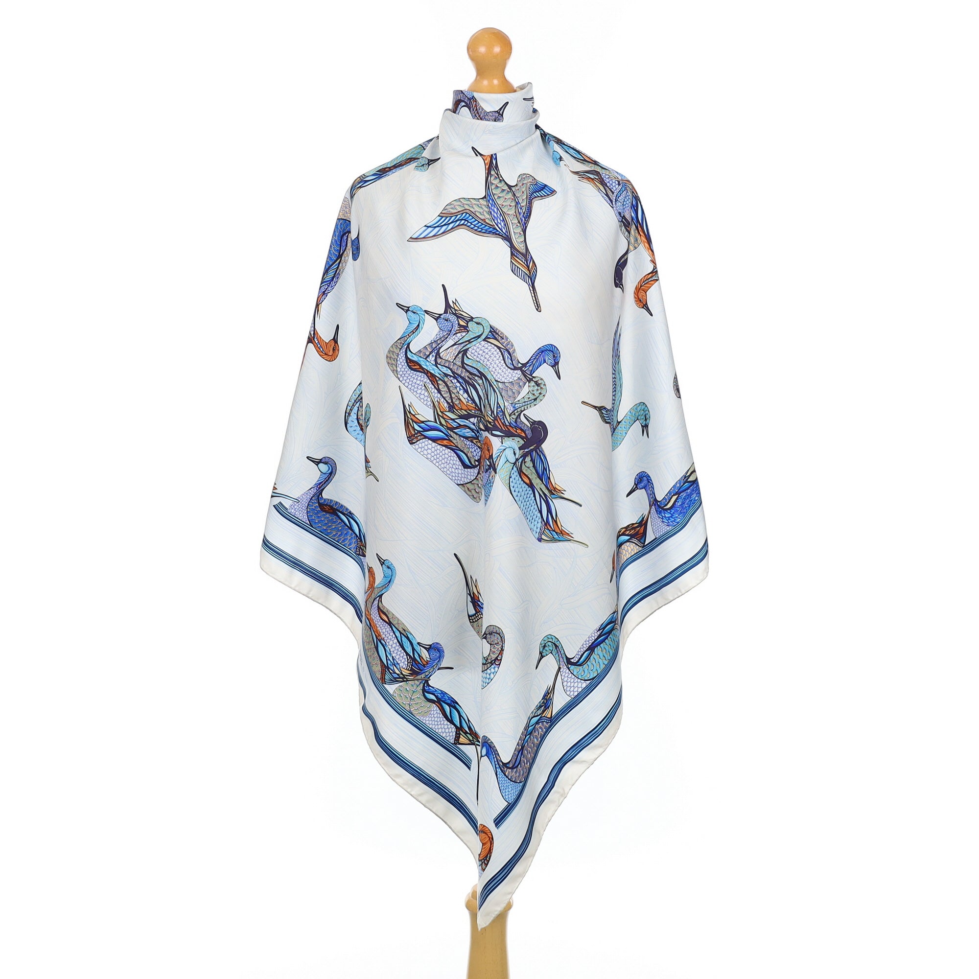Hermès La Mare aux Canards Vintage Silk Scarf