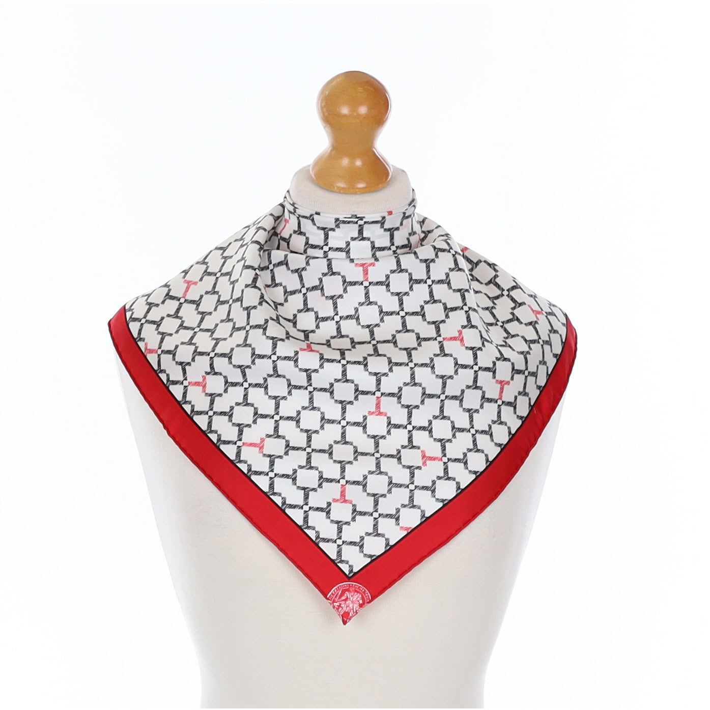 Brand New Boxed New Taittinger Silk Scarf
