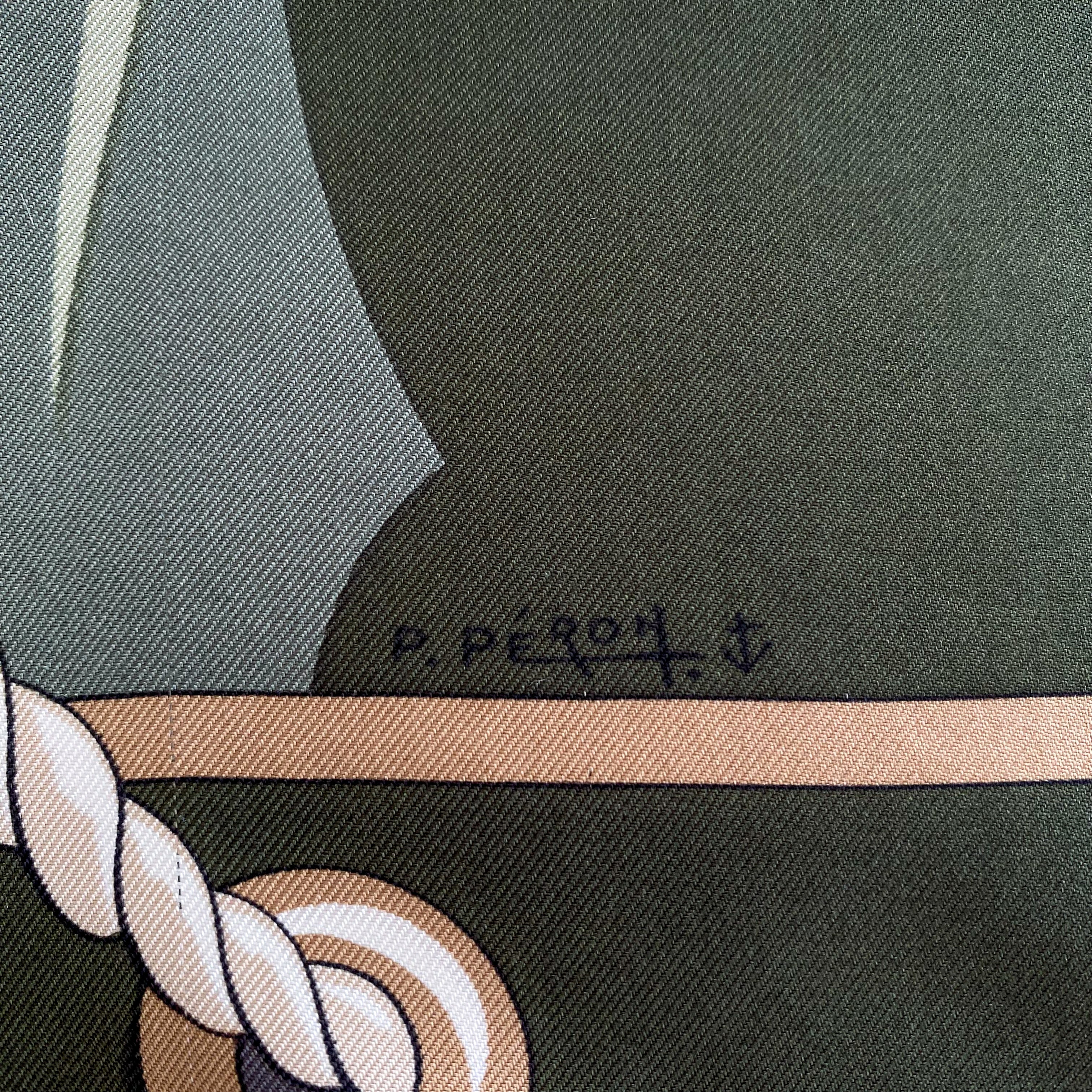 Hermès Grand Largue 1979 Silk Scarf