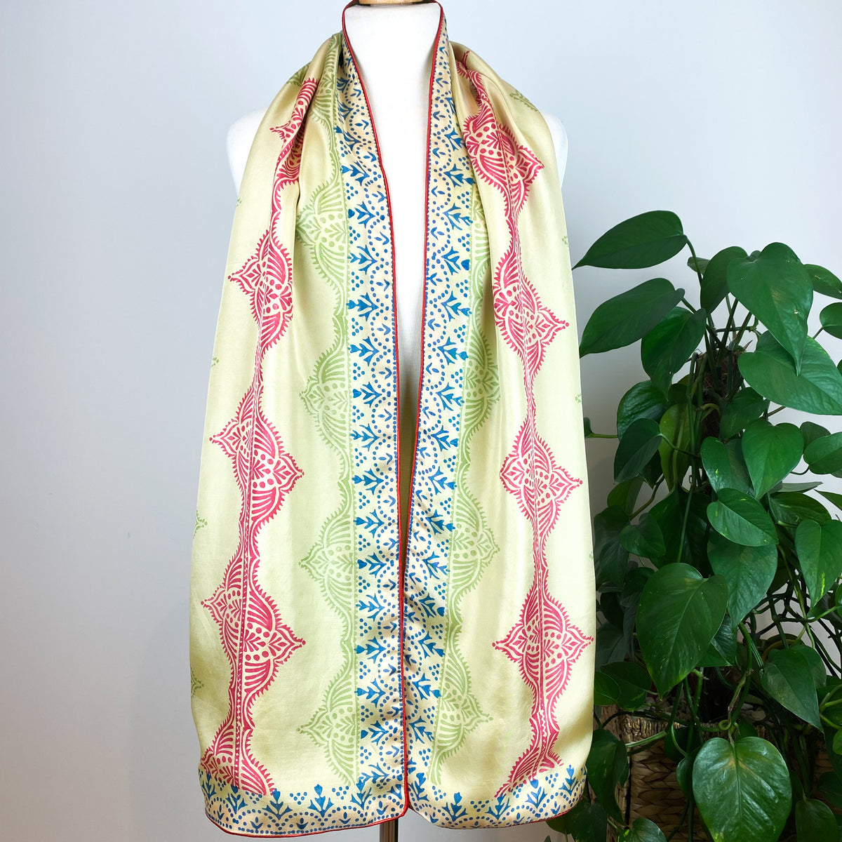 Jodie Aziz Long Silk Scarf