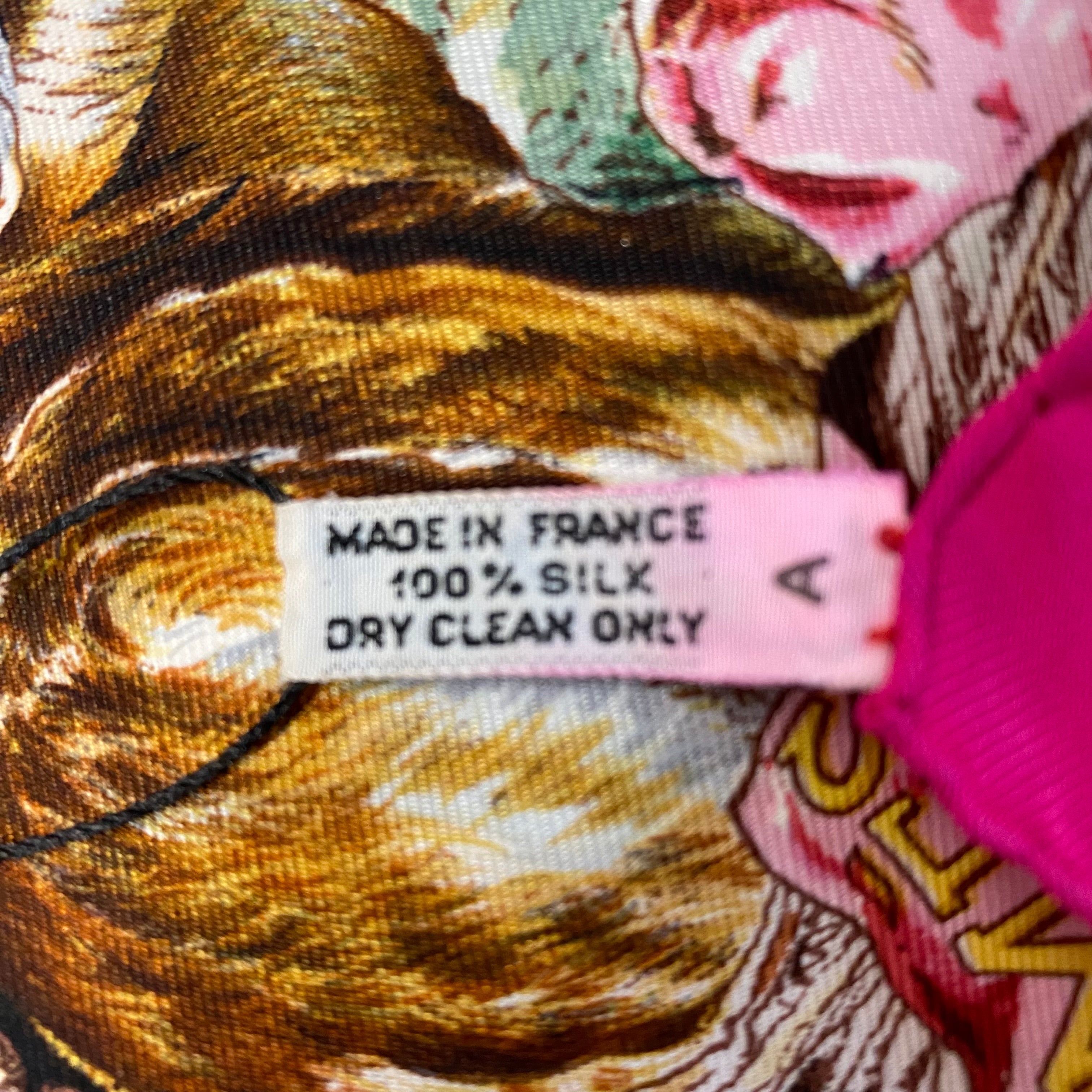 Boxed Hermès Faune et Flore du Texas Silk Scarf Grail