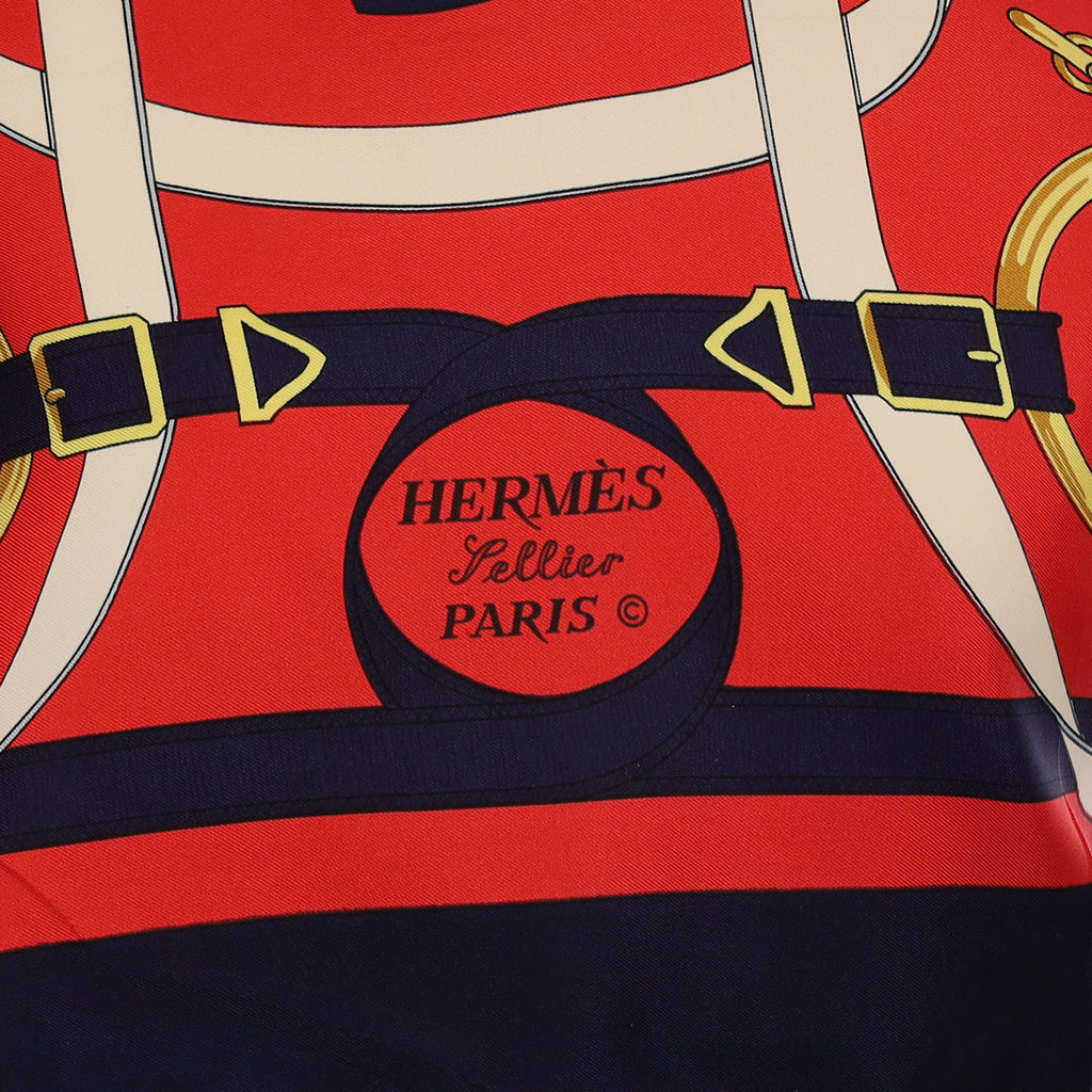 Hermès Eperon d’Or Silk Scarf