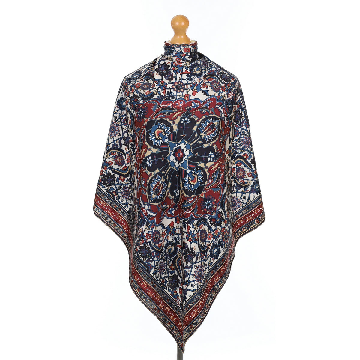 1980’s Beckford Silk Abstract Vintage Silk Scarf