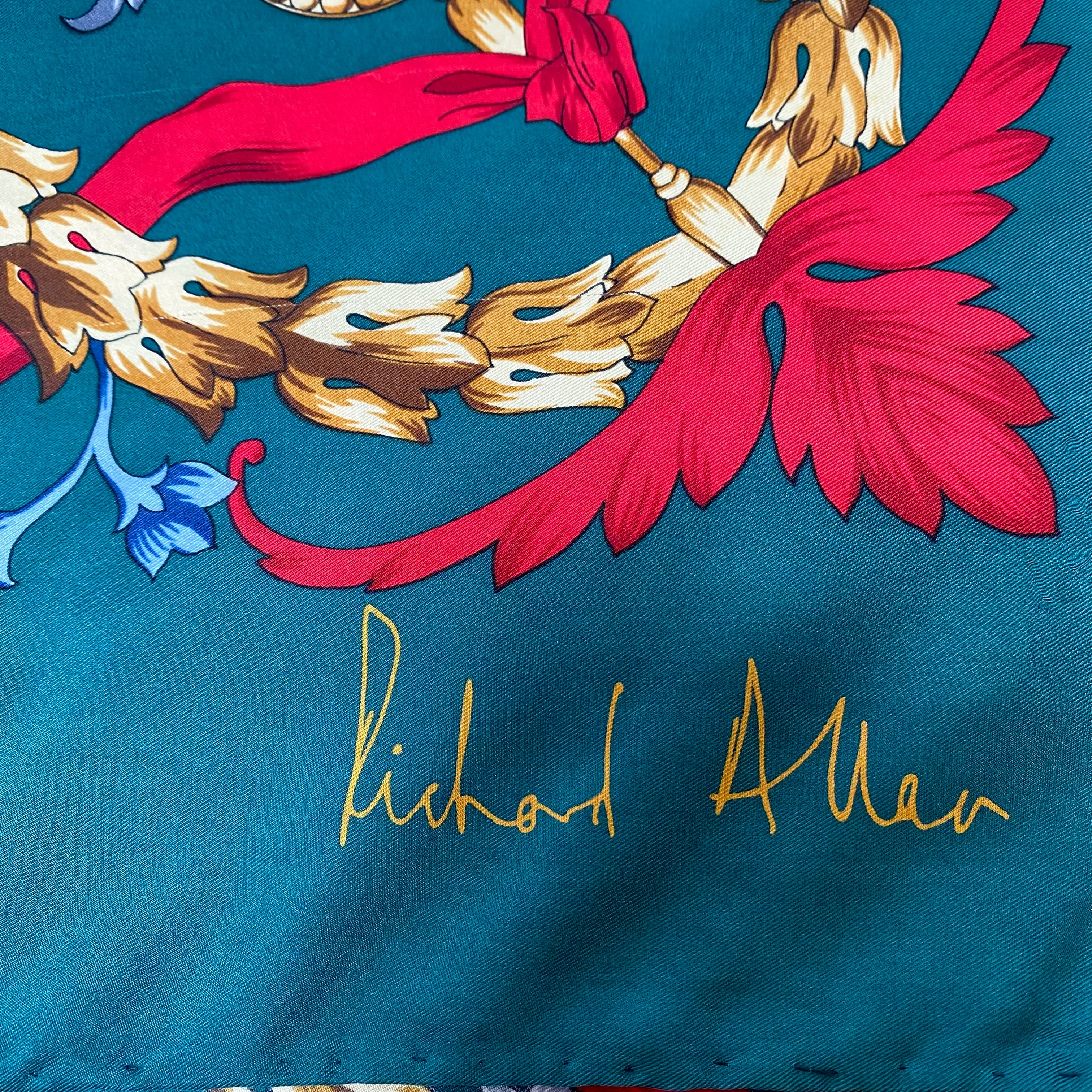 Richard Allan Vintage Silk Scarf