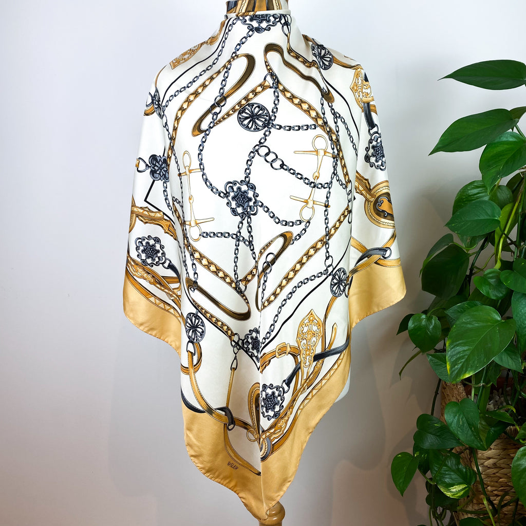 Basler Equestrian Silk Scarf