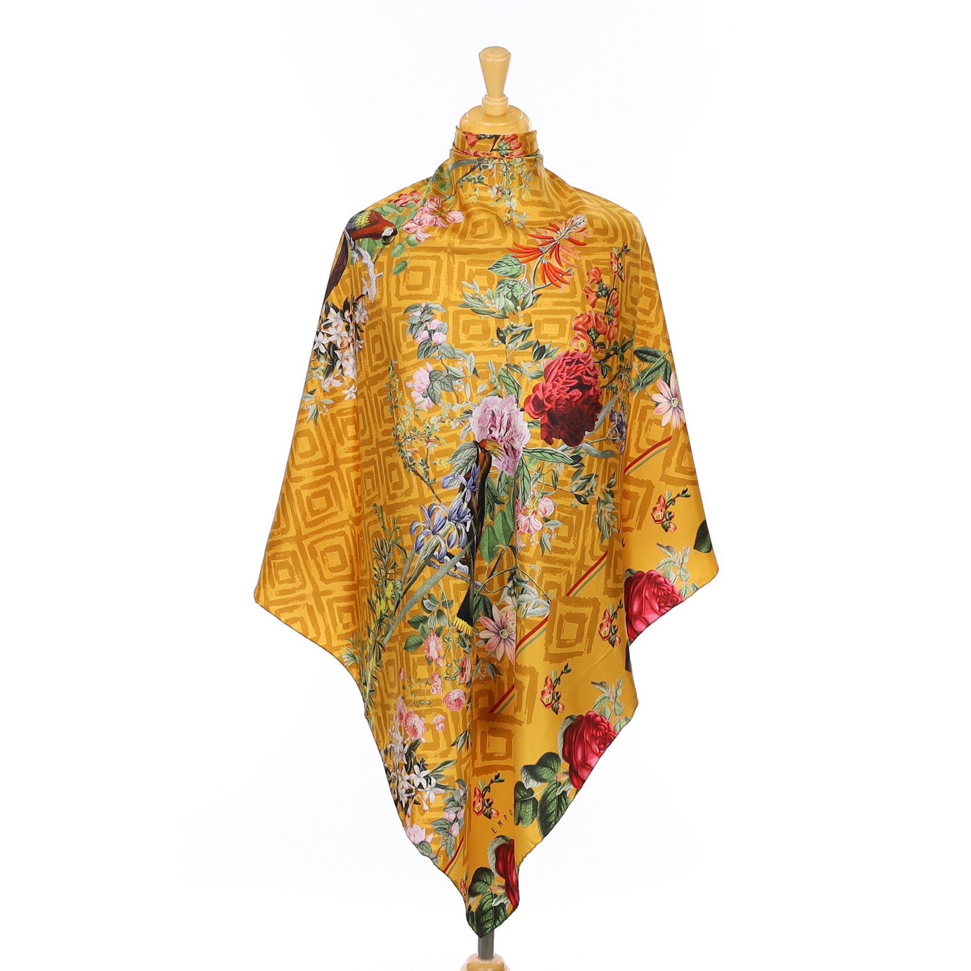 Emporio Fiore Floral Silk Scarf