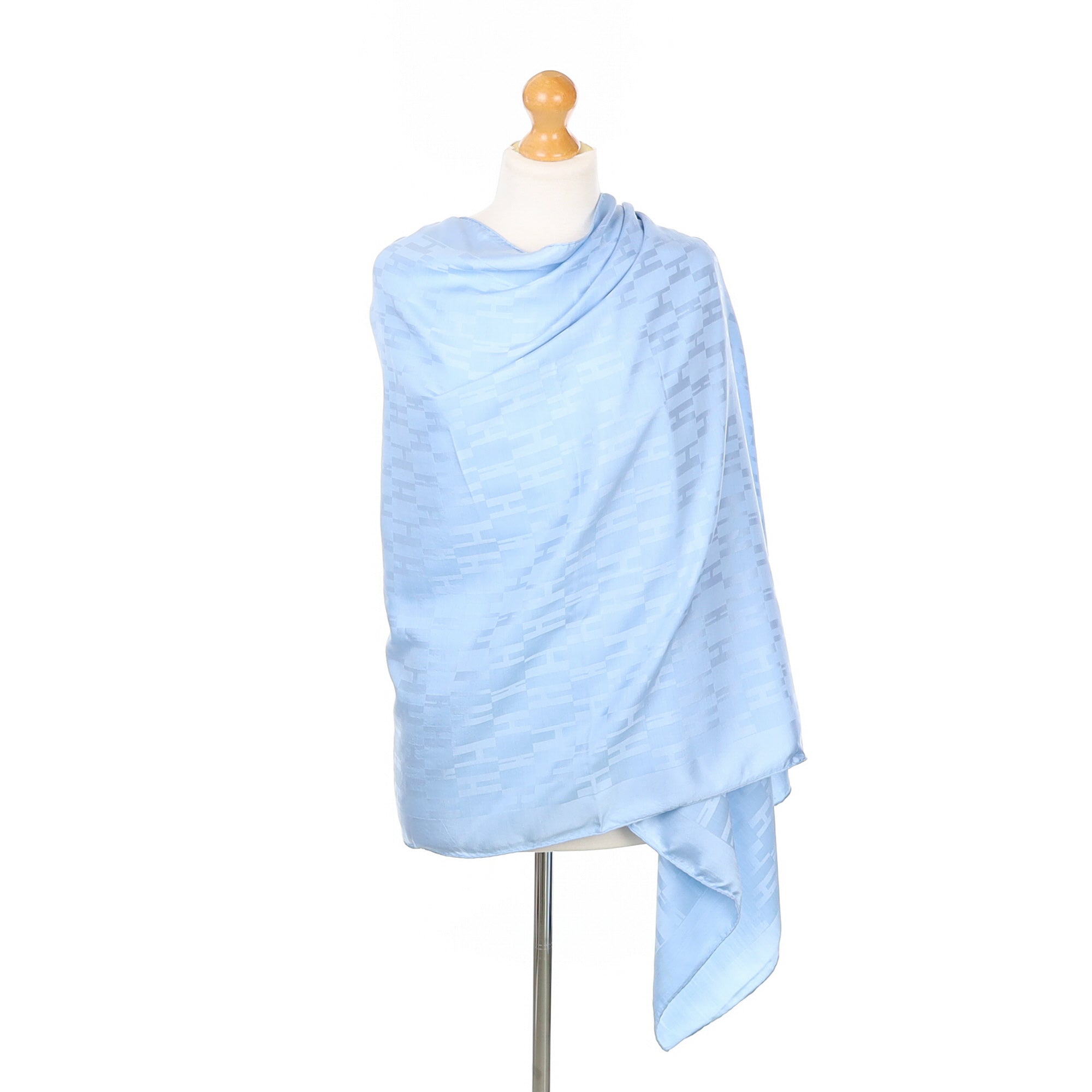 Hermès Silk and Wool Wrap Scarf