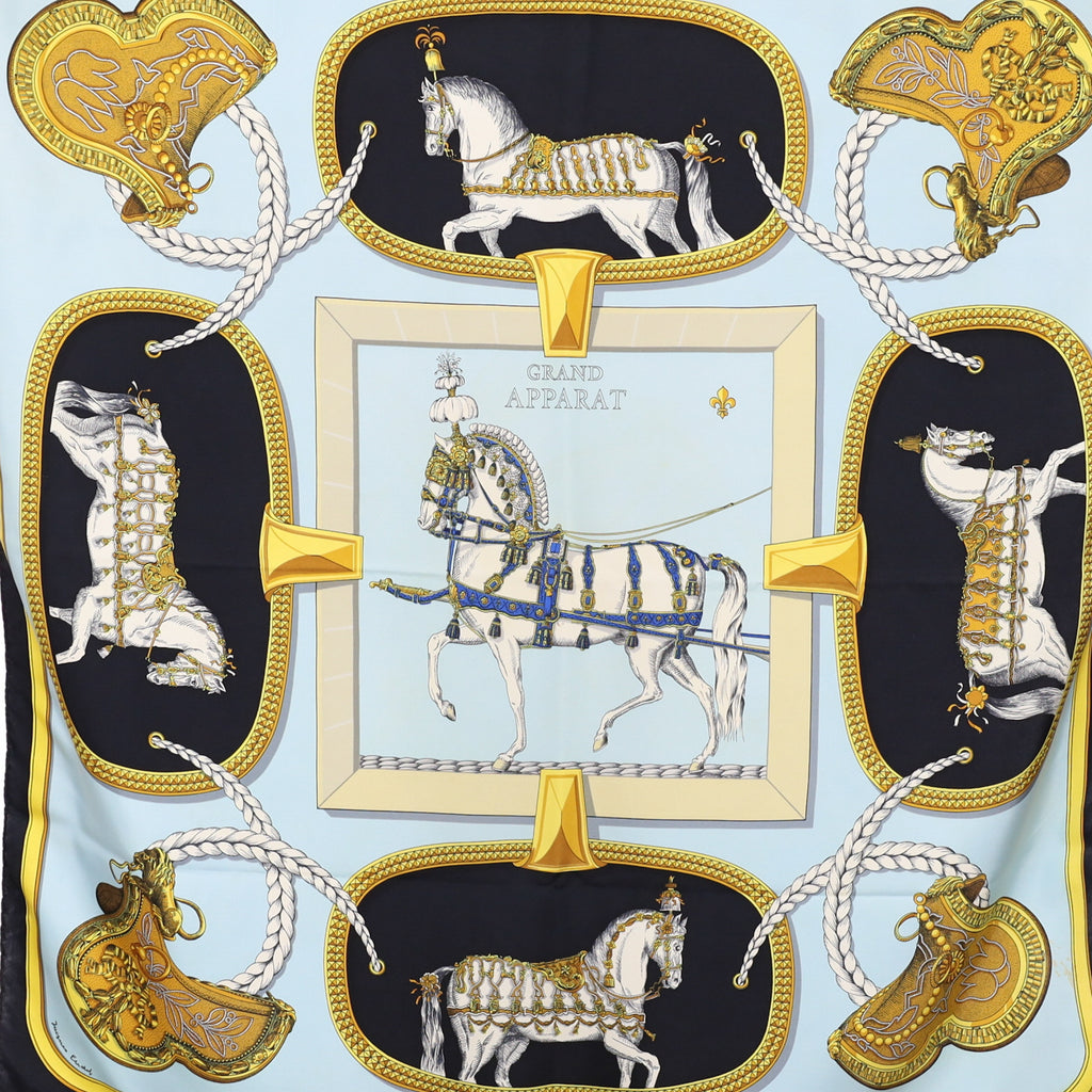 Hermès Grand Apparat Silk Scarf