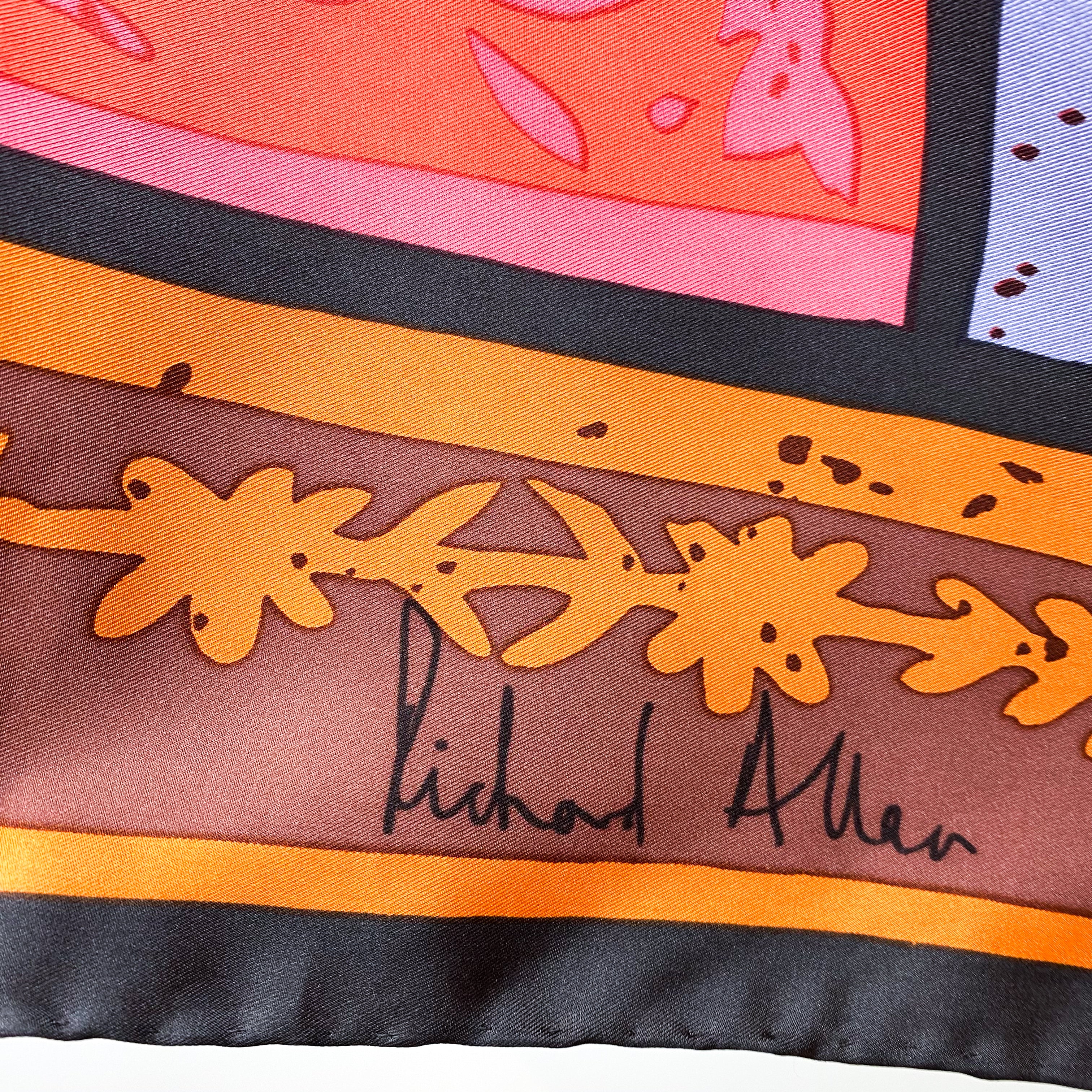 Richard Allan Vintage Silk Scarf