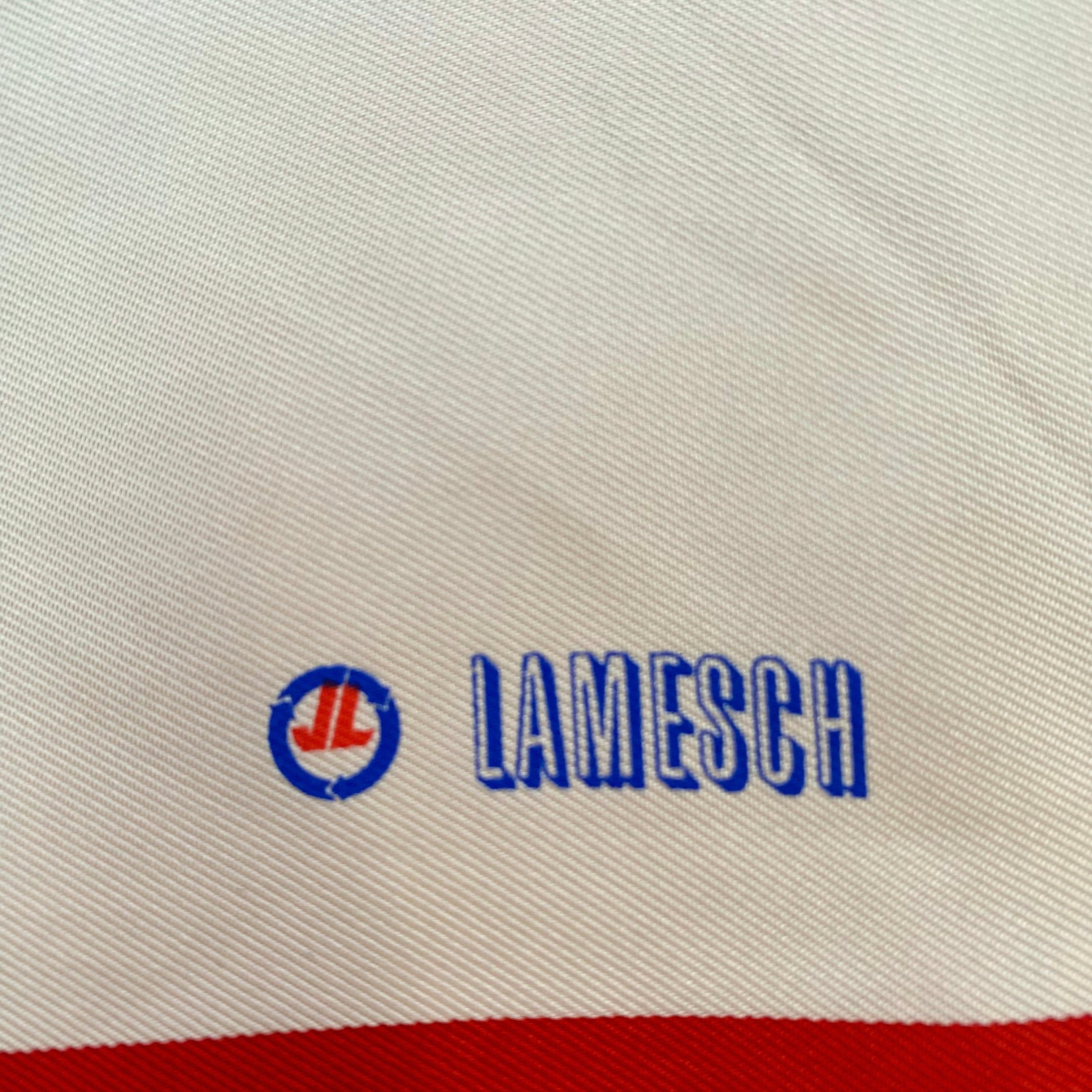 Lamesch Primary Coloured French Silk Scarf