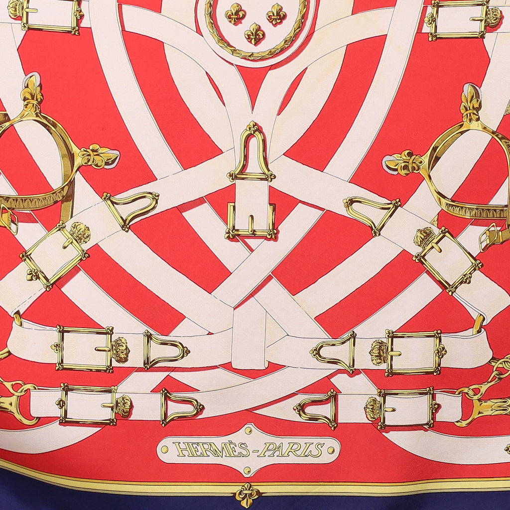 Hermès Cavalcadour Silk Scarf