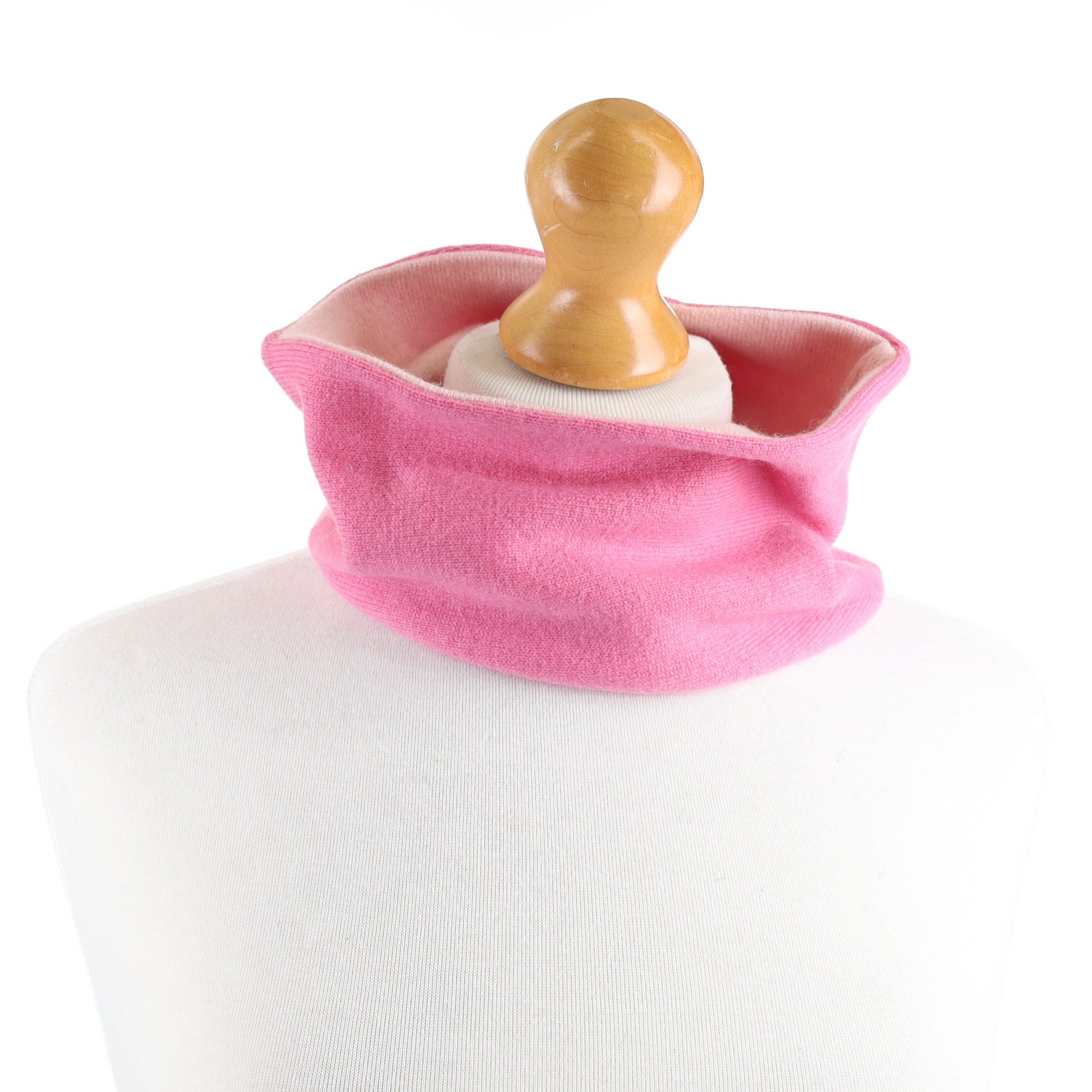 Candy and Baby Pink Neck Warmer