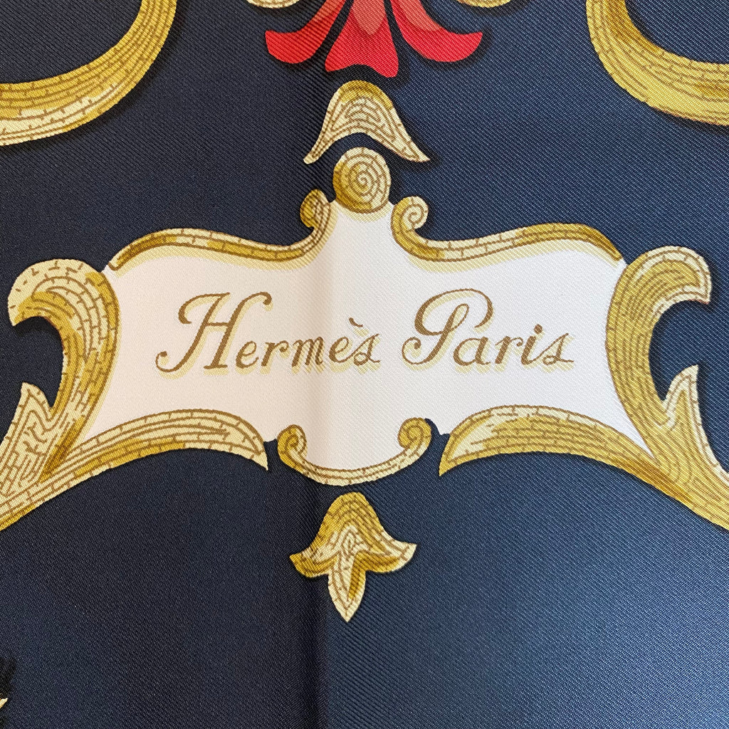 Hermès Cheval Turc Silk Scarf