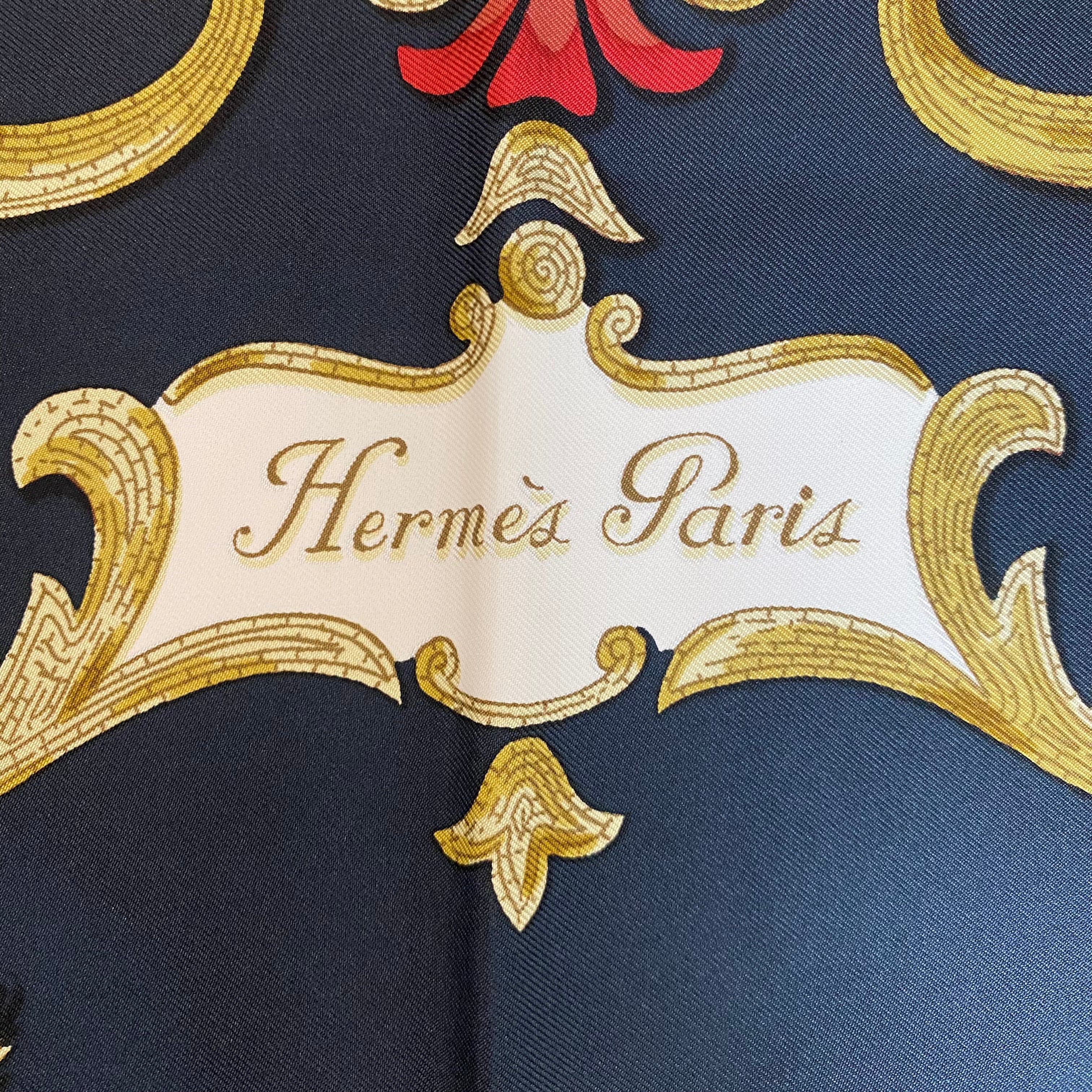 Hermès Cheval Turc Silk Scarf