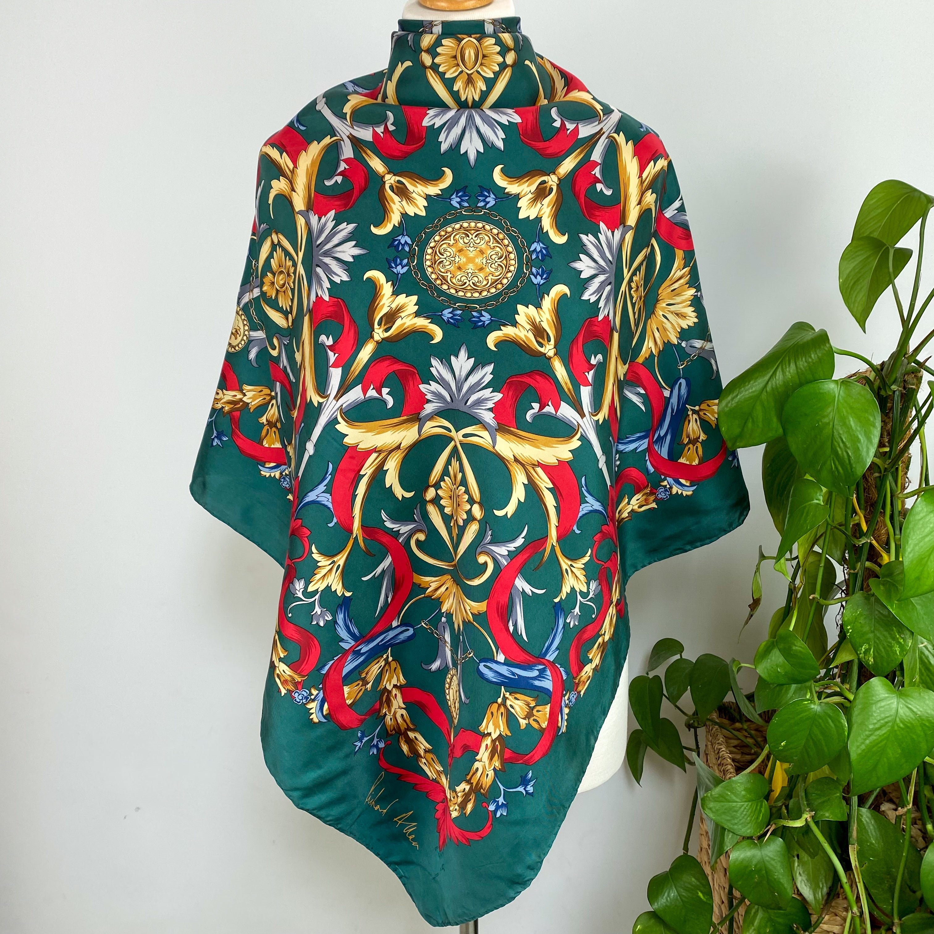 Richard Allan Vintage Silk Scarf