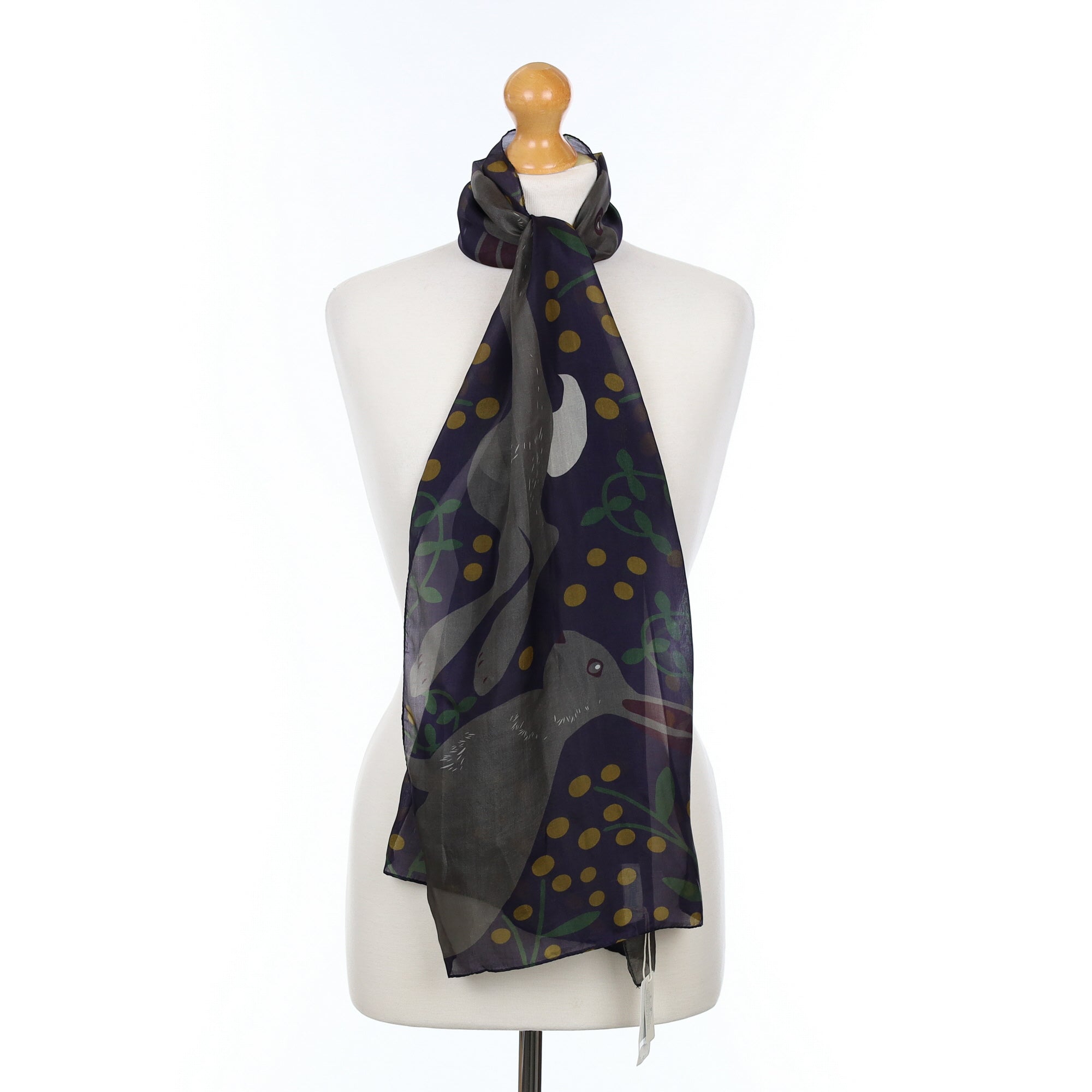 Brand New Boxed Quintessential Silk Scarf