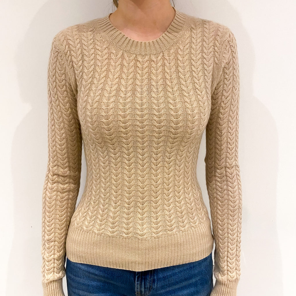 Sand Crew Neck Jumper Extra Small