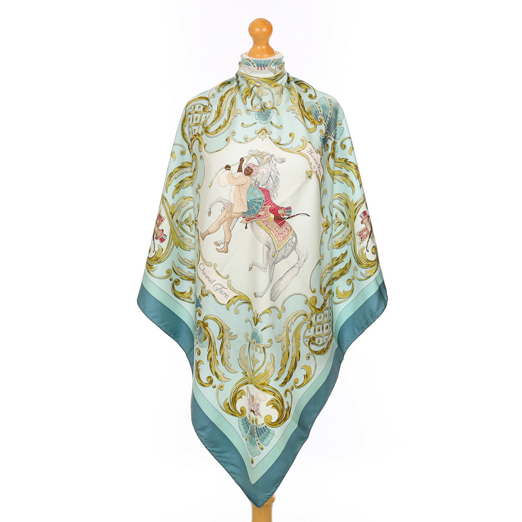 Hermès Cheval Turc Silk Scarf