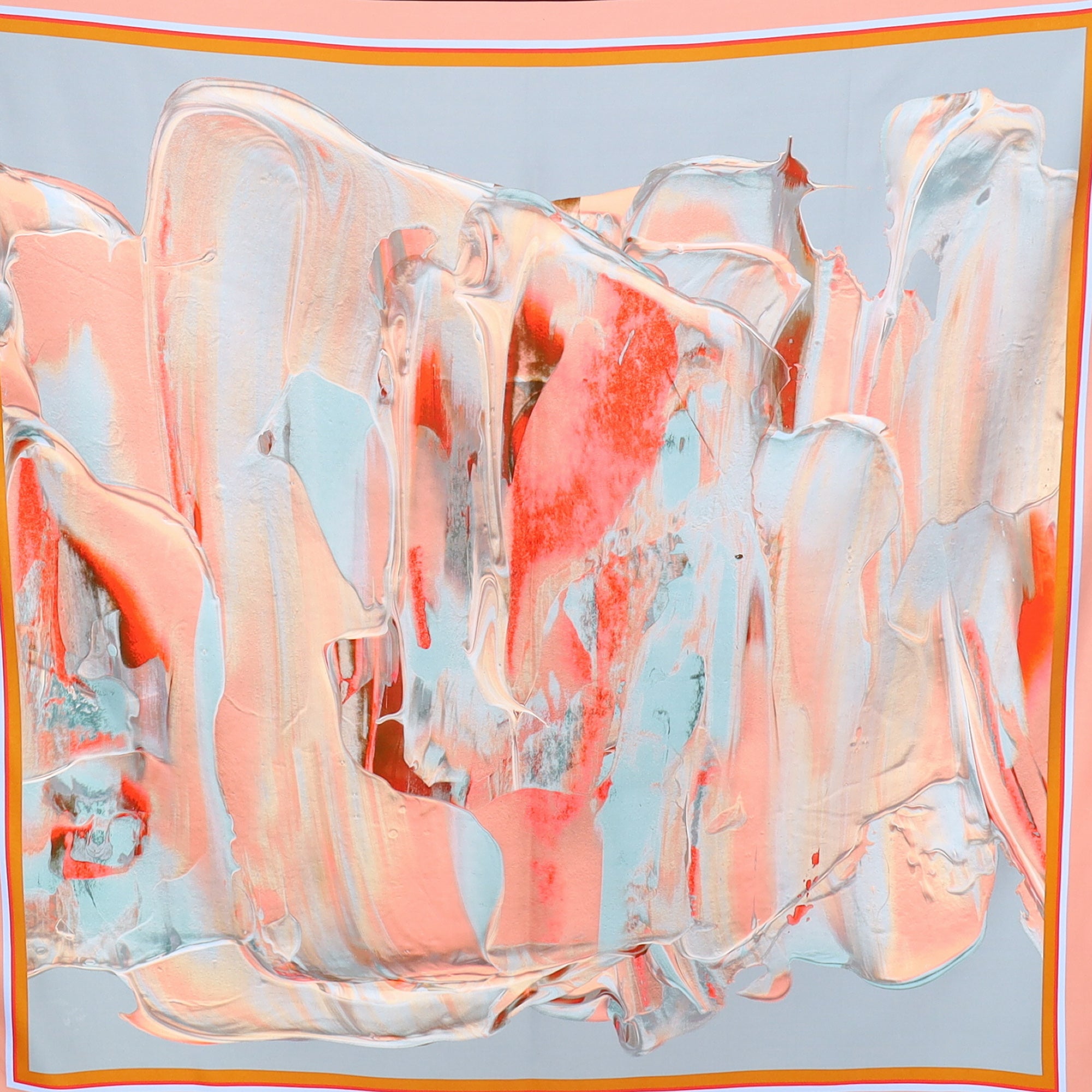 Roksanda Abstract Painted Style Silk Scarf