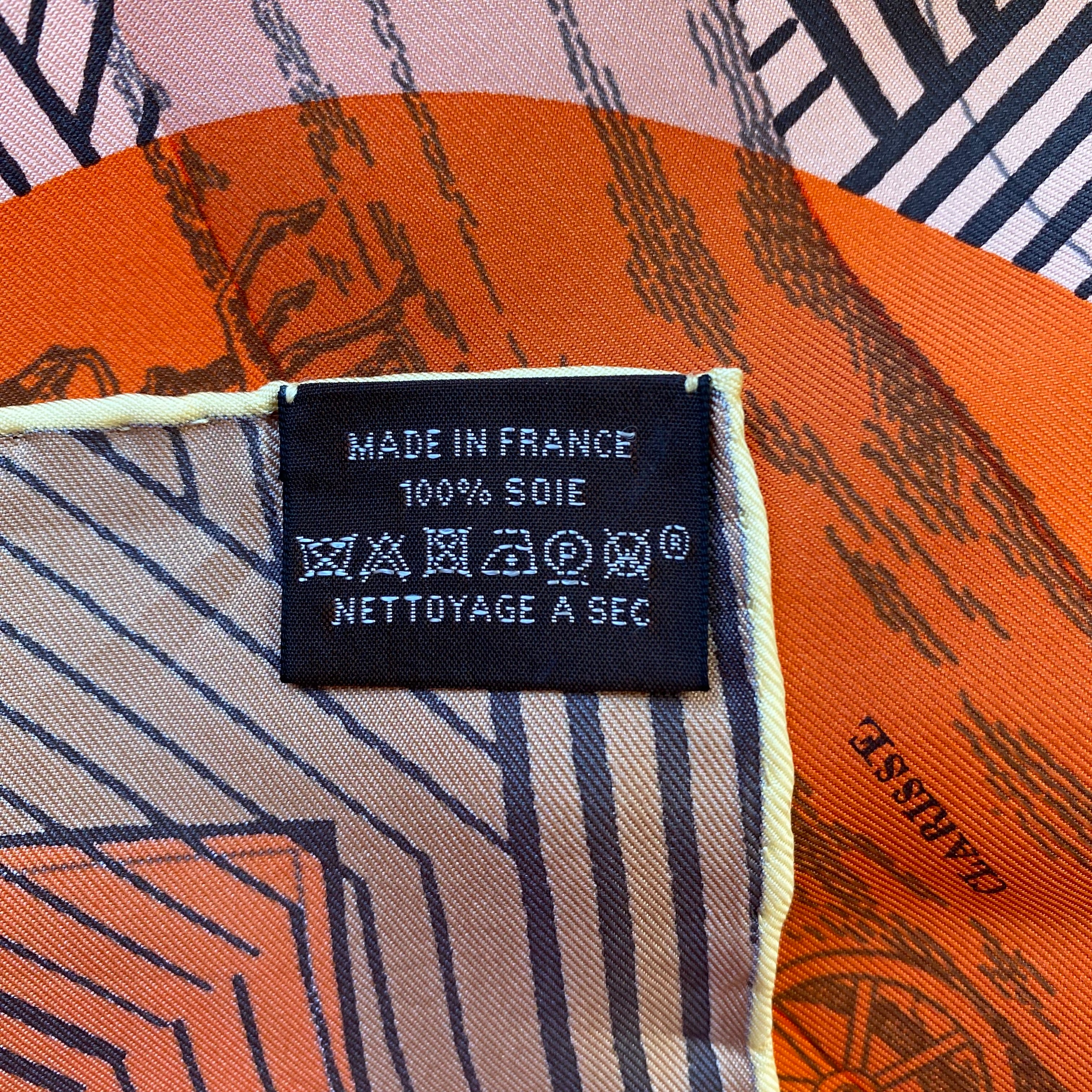Pristine Boxed Hermès Jeu des Omnibus Remix Silk Scarf Rare