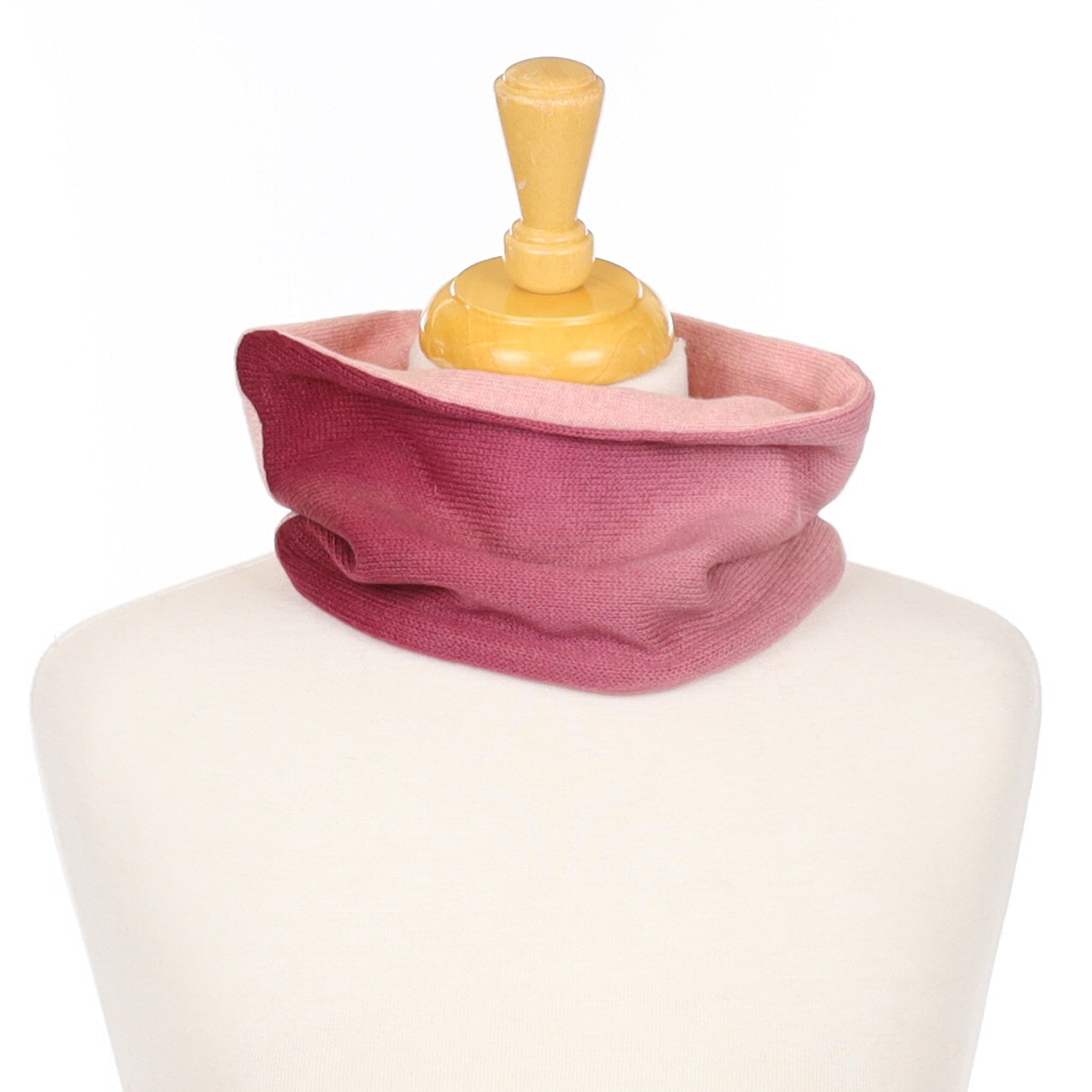 Ombre and Blush Pink Neck Warmer