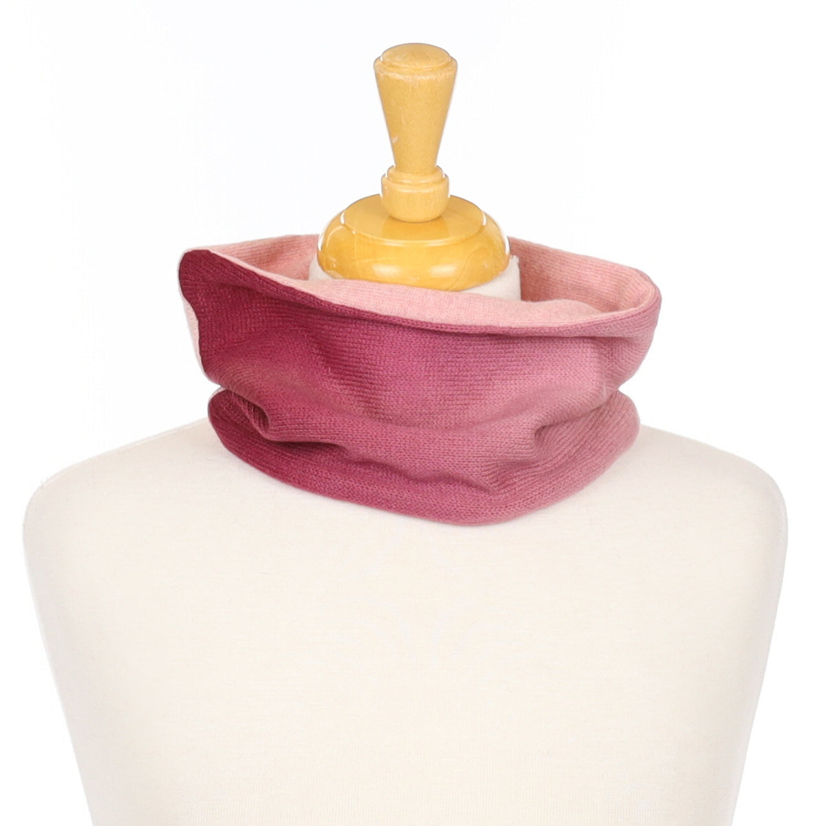 Ombre and Blush Pink Neck Warmer