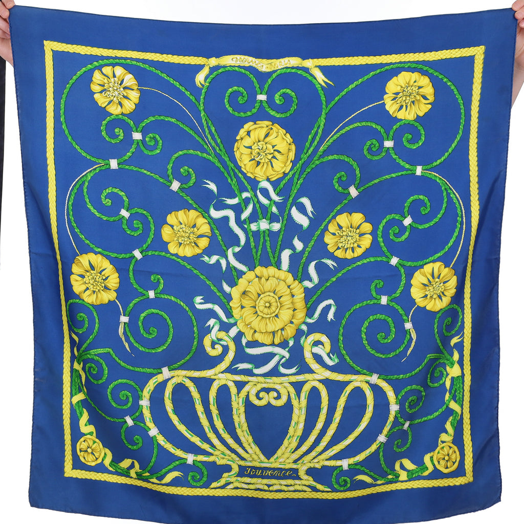 Hermès Jouvence Vintage Silk Scarf Quite Rare